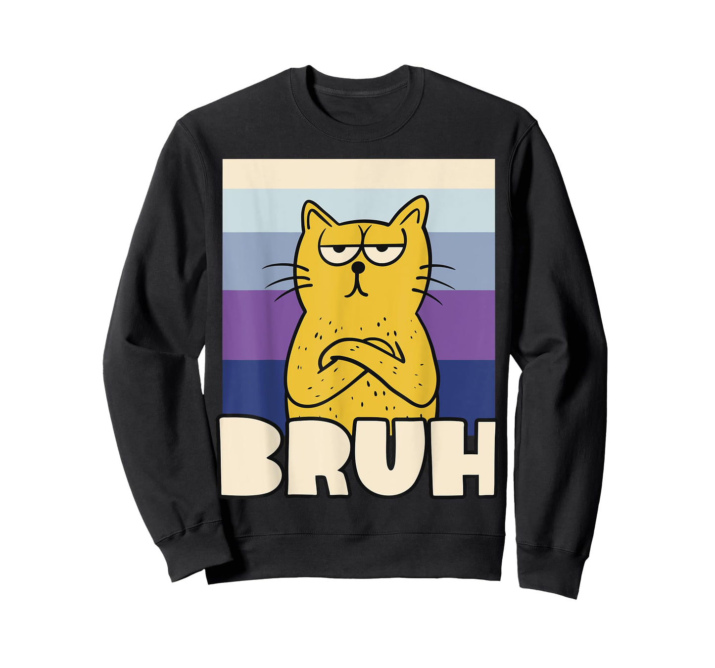 Bruh Meme Cat Vintage Look T-Shirt