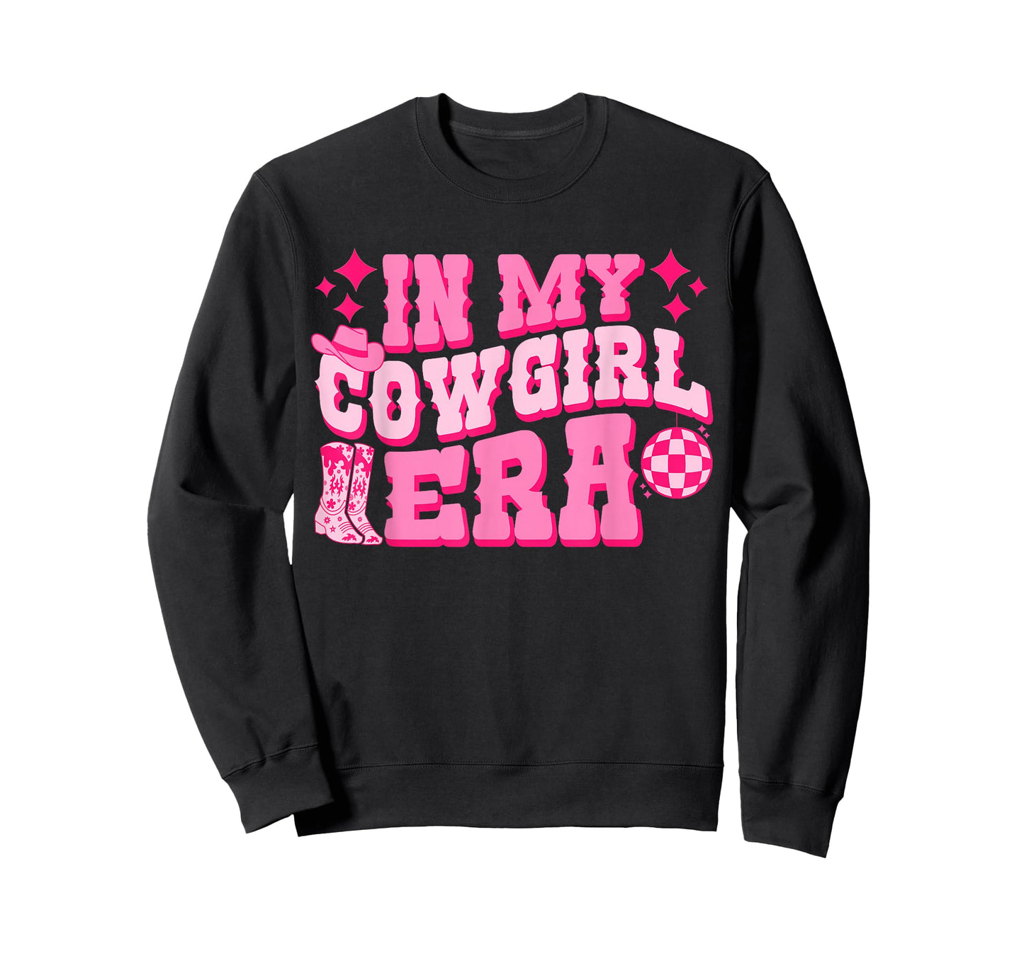 In My Cowgirl Era Groovy Cute Western Rodeo Cowgirls T-Shirt