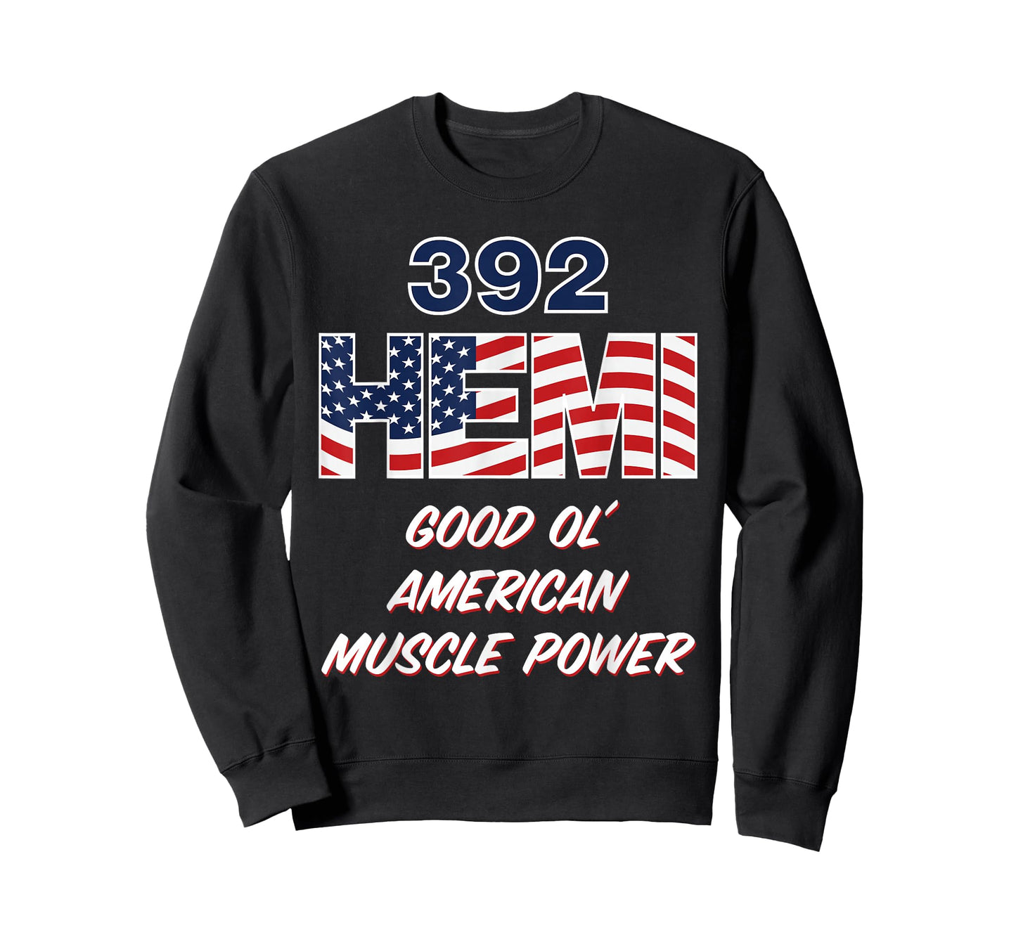 392 HEMI with USA flag design. Patriotic car design T-Shirt