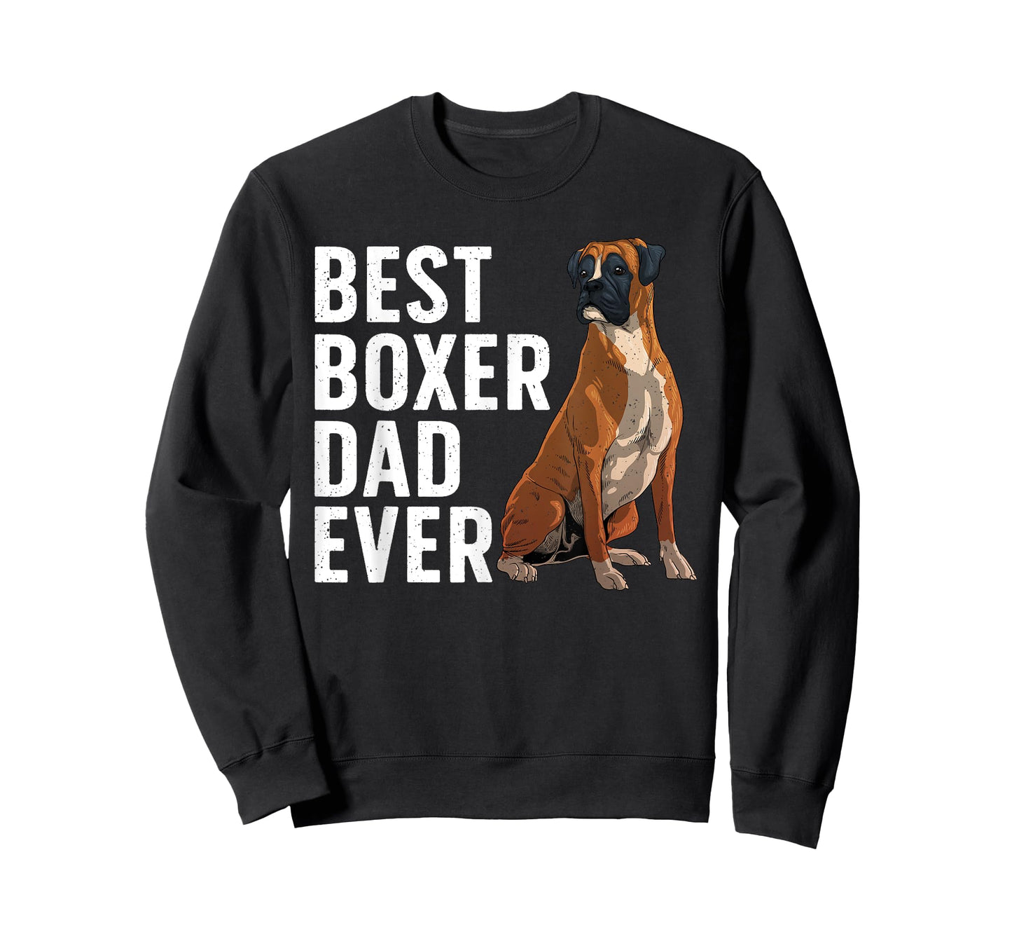 Best Boxer Dog Design For Men Dad Pet Animal Boxer Dog Lover T-Shirt
