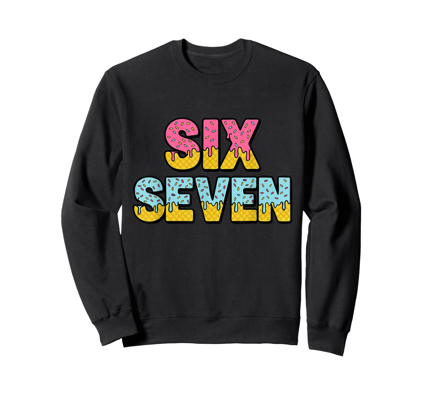 Six Seven Ice Cream Drip Sport 67 Funny Mason Meme T-Shirt