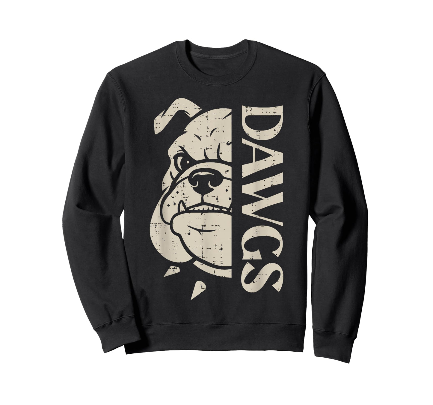 Bulldog Dawgs Men Women Boys Girls Kids Youth Teen T-Shirt