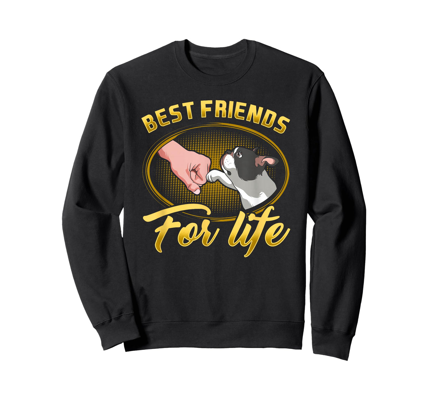 Bestfriends for Lifes Boston Terrier Dog Mom Dog Dad Funny T-Shirt