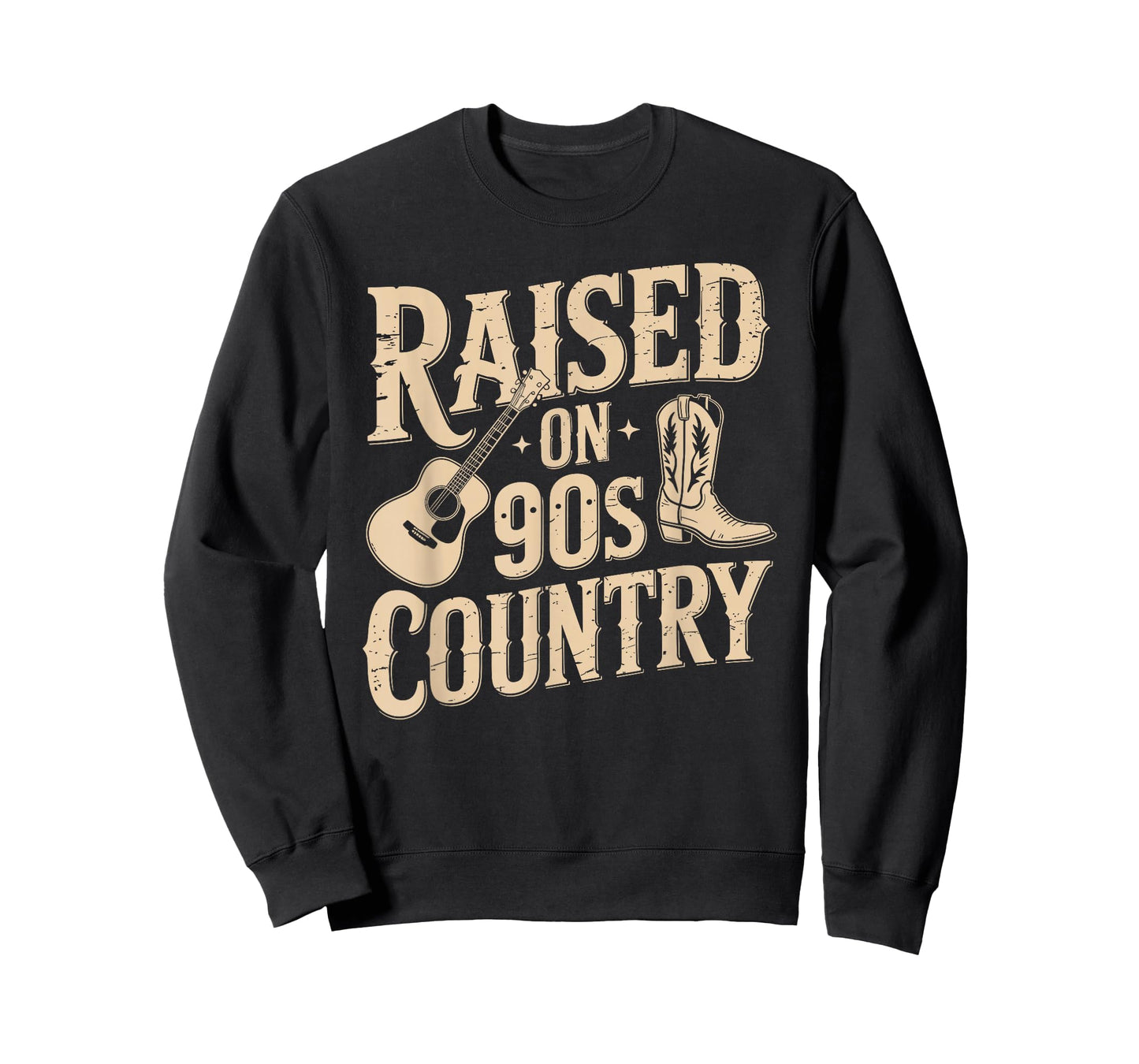 Raised on 90s Country Vintage Southern Music T-Shirt