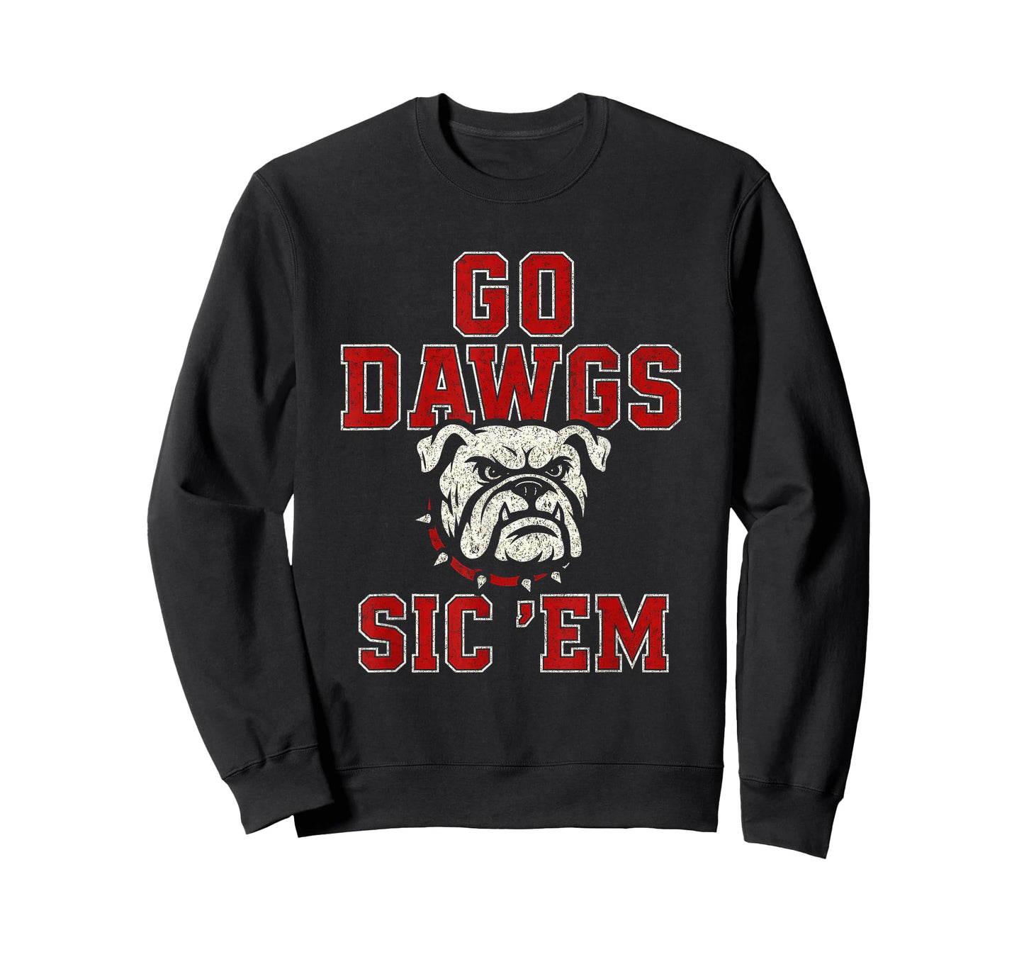 Go Dawgs Sic Em Bulldog School Spirit for Men Women Kids T-Shirt