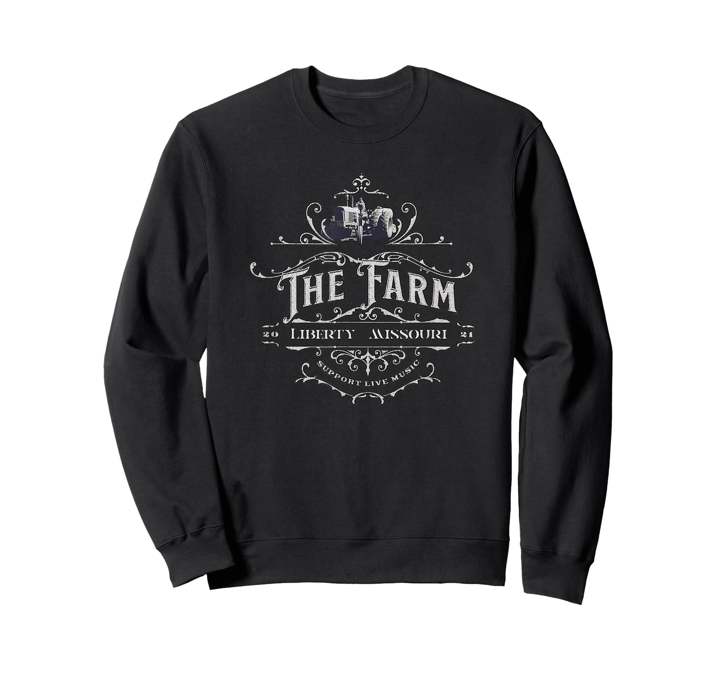 LOVE 001 The Farm Liberty Missouri USA Bar Honky-tonk Music T-Shirt