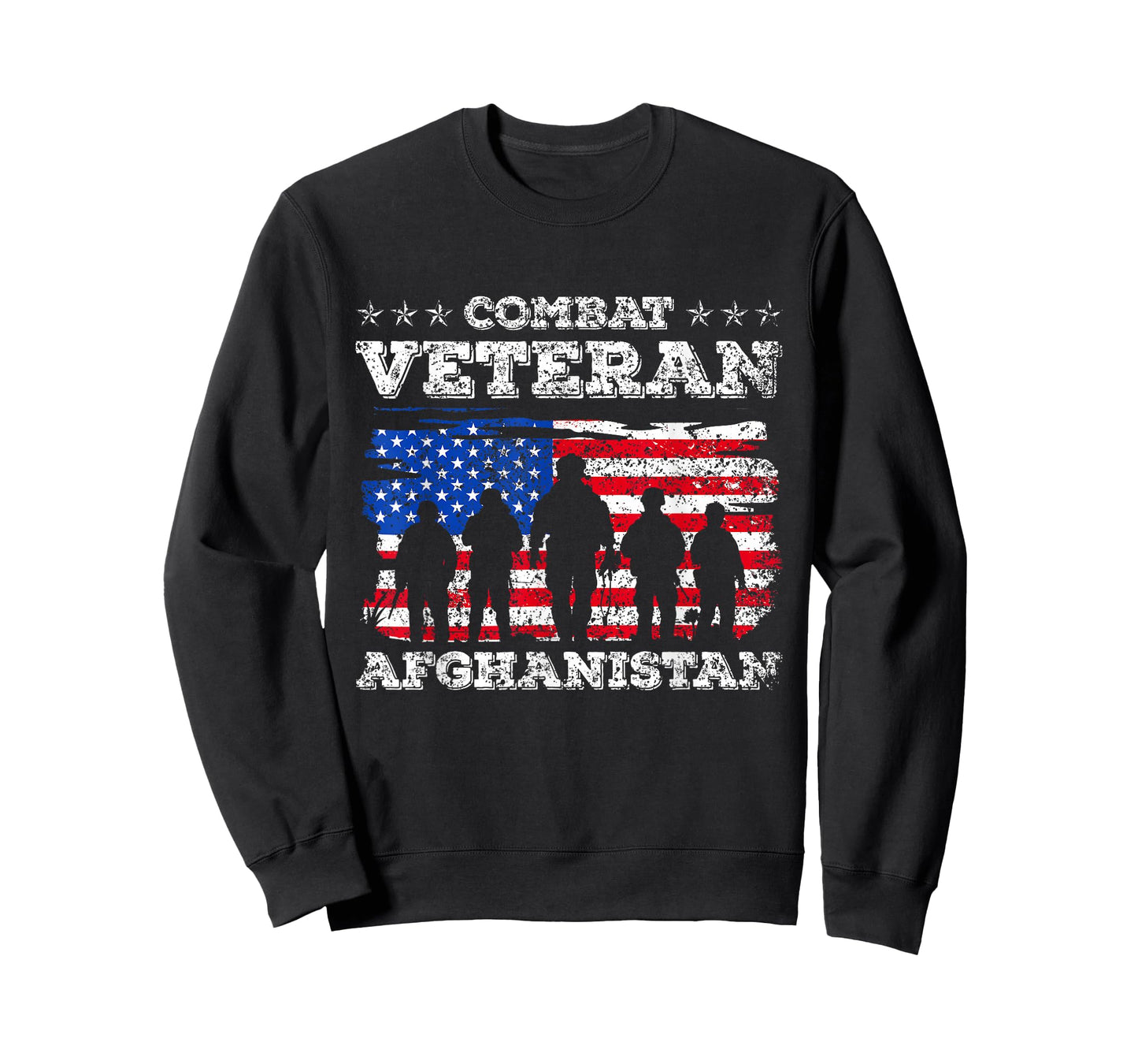 Combat Veteran Afghanistan Soldier Veterans Combat Veteran T-Shirt