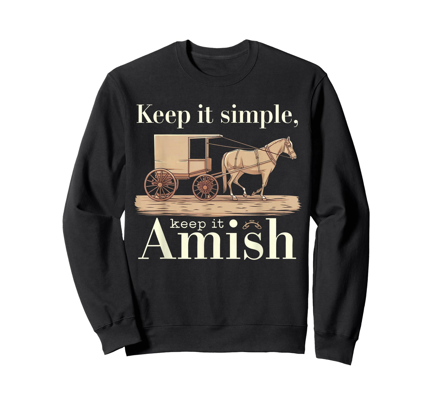 Amish Buggy – Classic Countryside Design T-Shirt