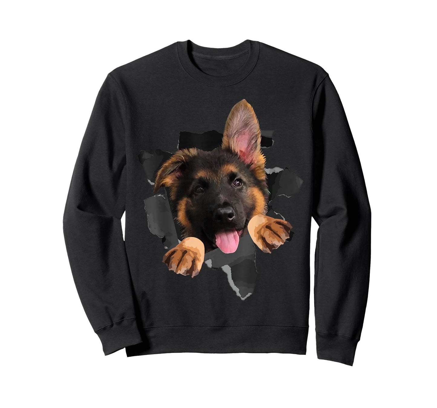 Funny German Shepherd Lovers Design for Men Women Pet Dog T-Shirt Small
