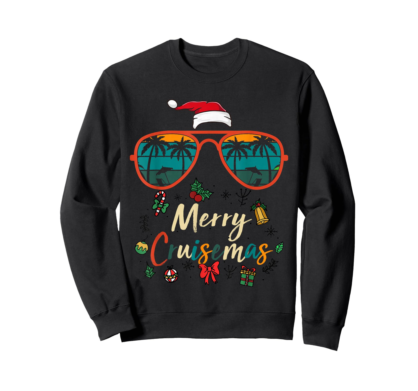 Merry Cruisemas 2025 Xmas Santa Reindeer Cruise Mas Day T-Shirt
