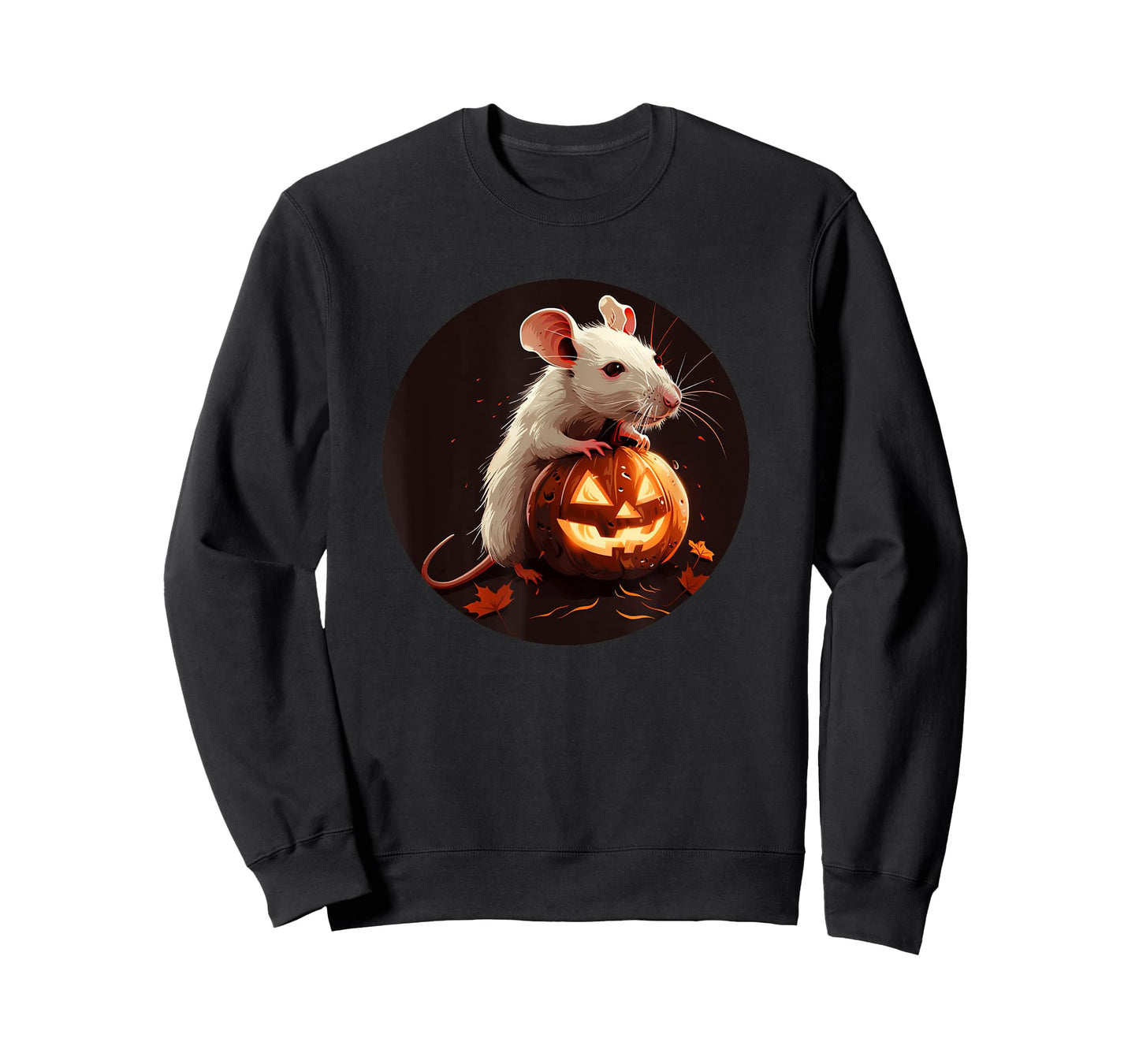 Charming White Rat to Celebrate Halloween T-Shirt