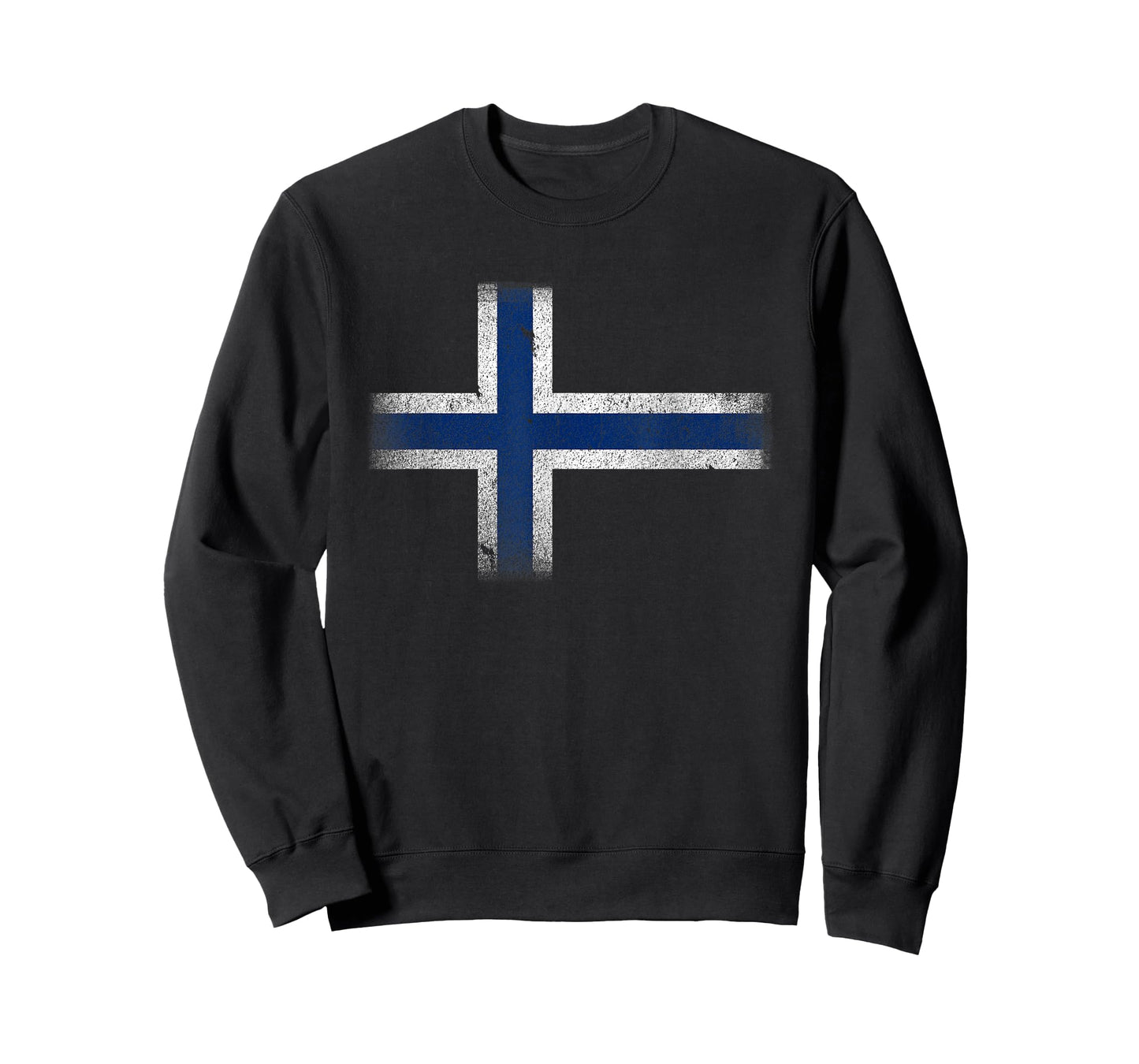 Norway Flag Distressed Nordic Red White Blue Symbol T-Shirt