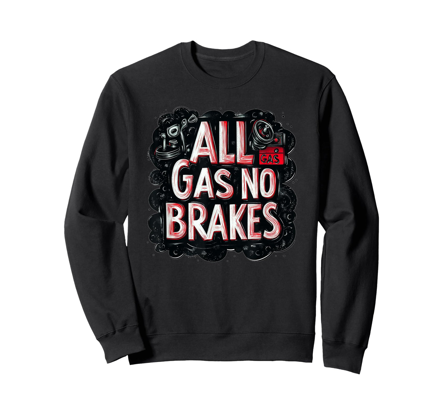 Full Gas Speech No Brakes Costume for Boys and Girls T-Shirt