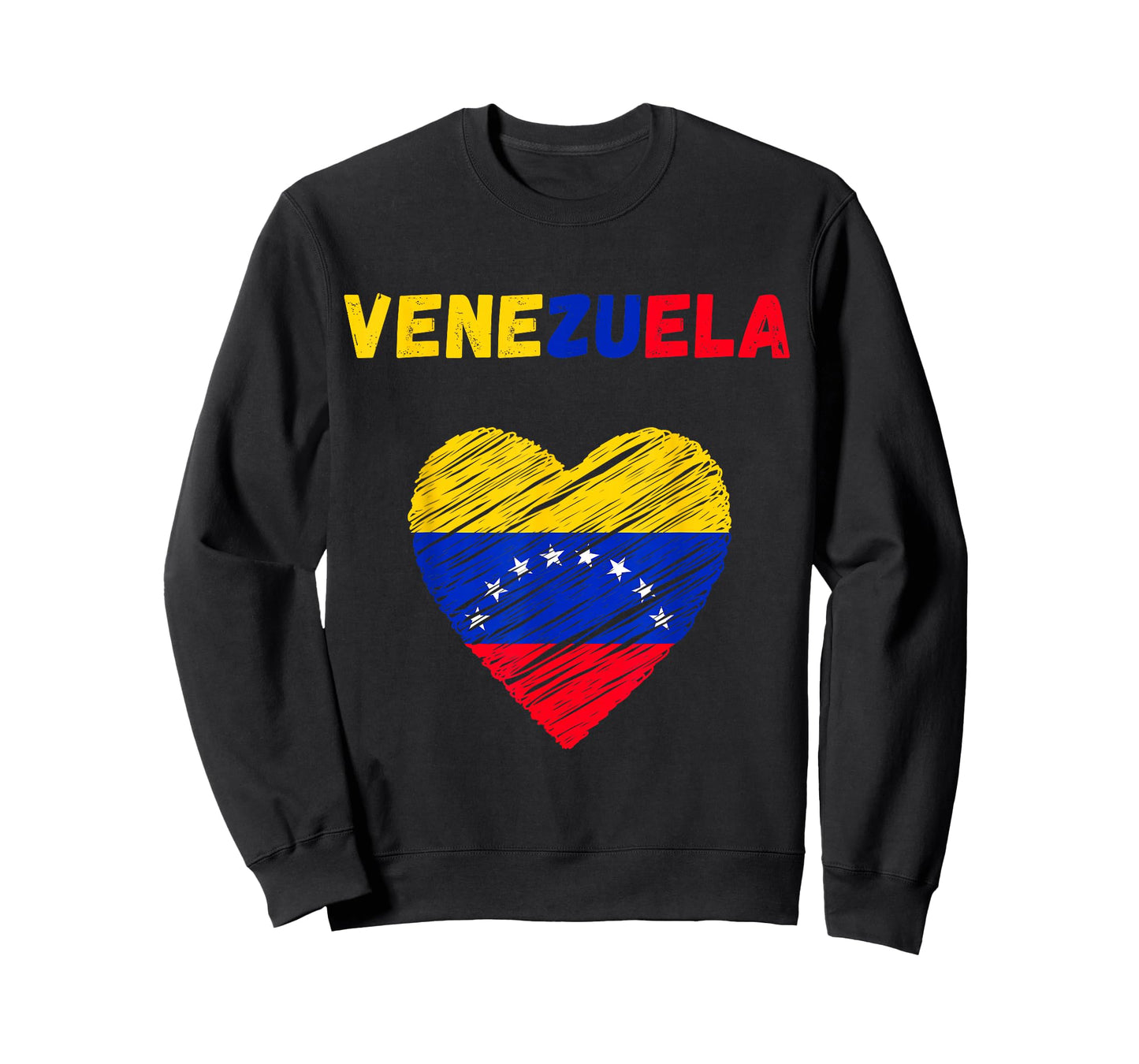 Venezuela Flag Holiday Venezuela Heart Venezuelan Flag T-Shirt