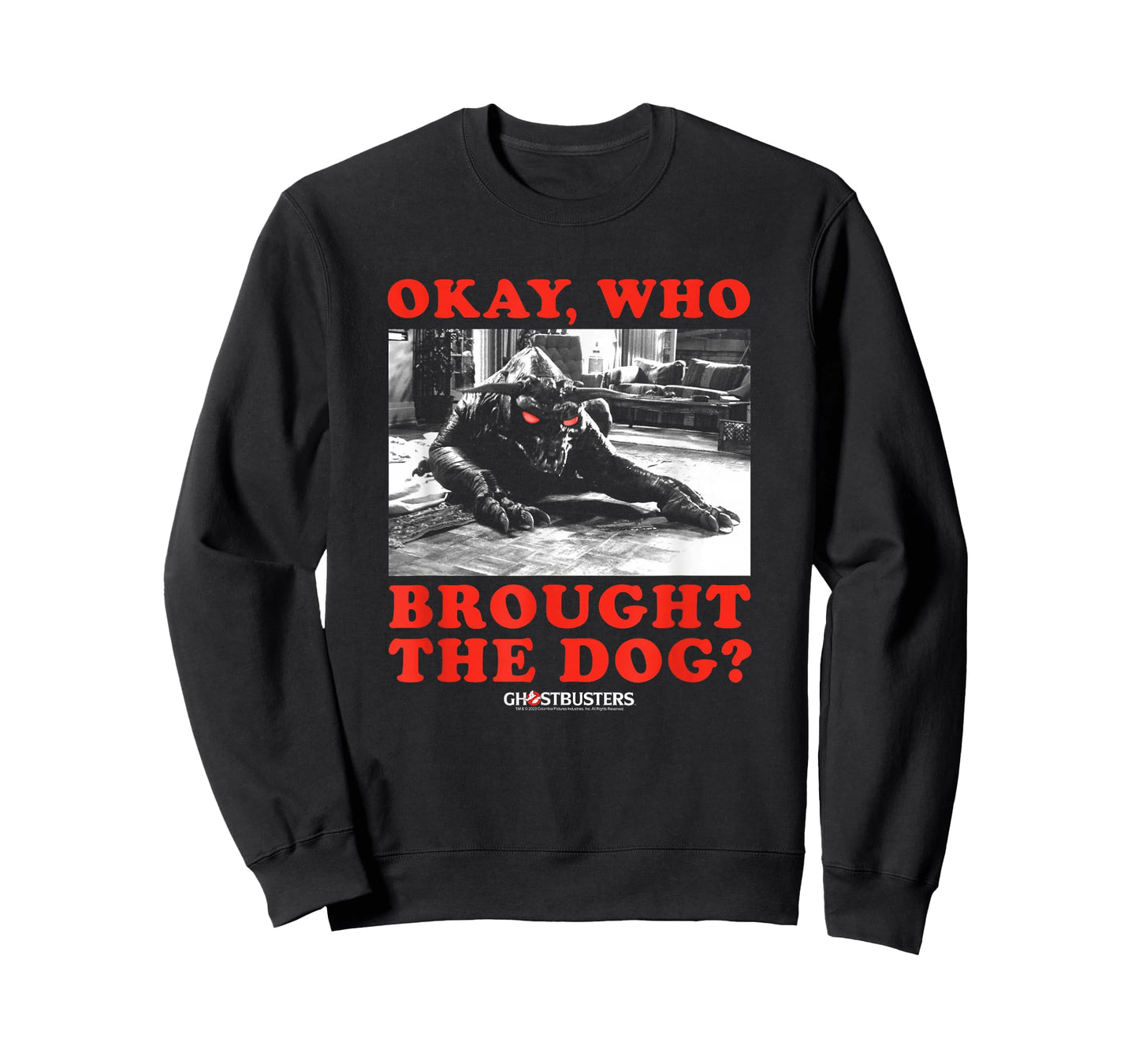 Ghostbusters Who Brought The Dog Zuul Funny Movie T-Shirt
