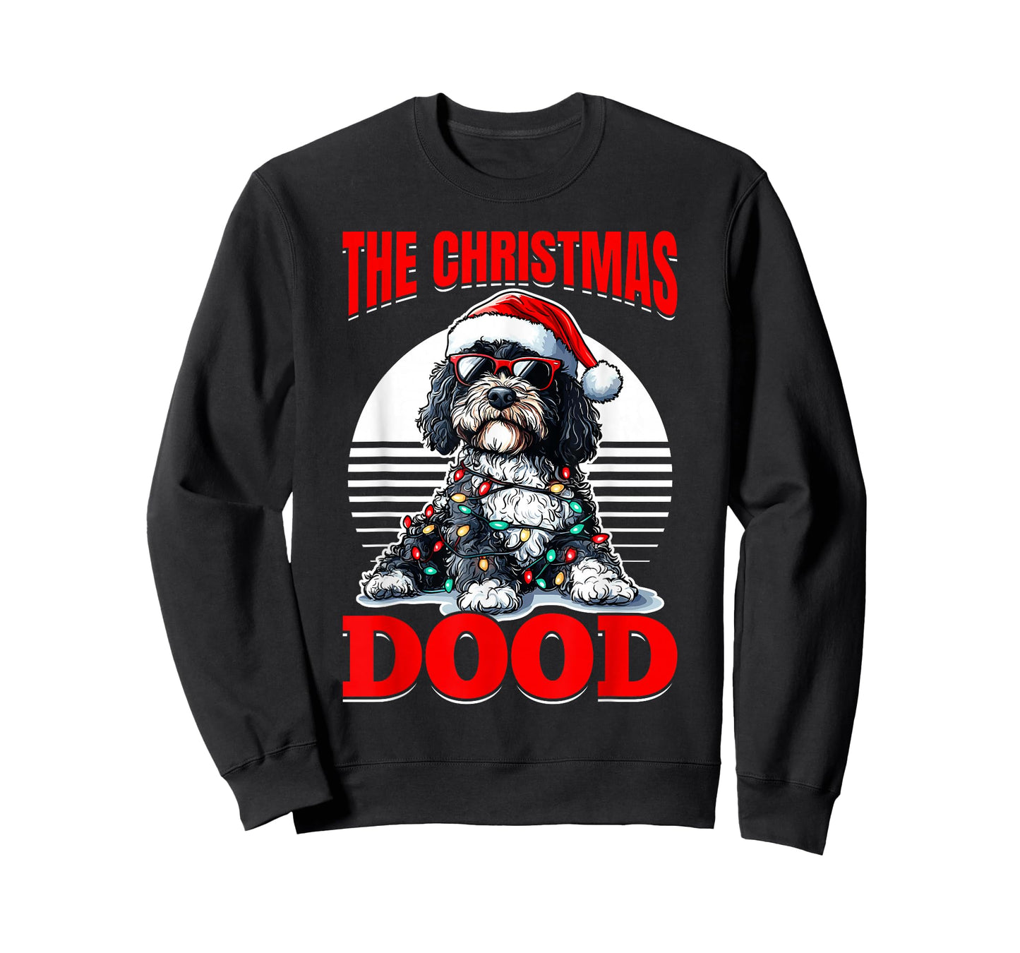 Bernedoodle Christmas Dog Breed The Christmas Dood T-Shirt