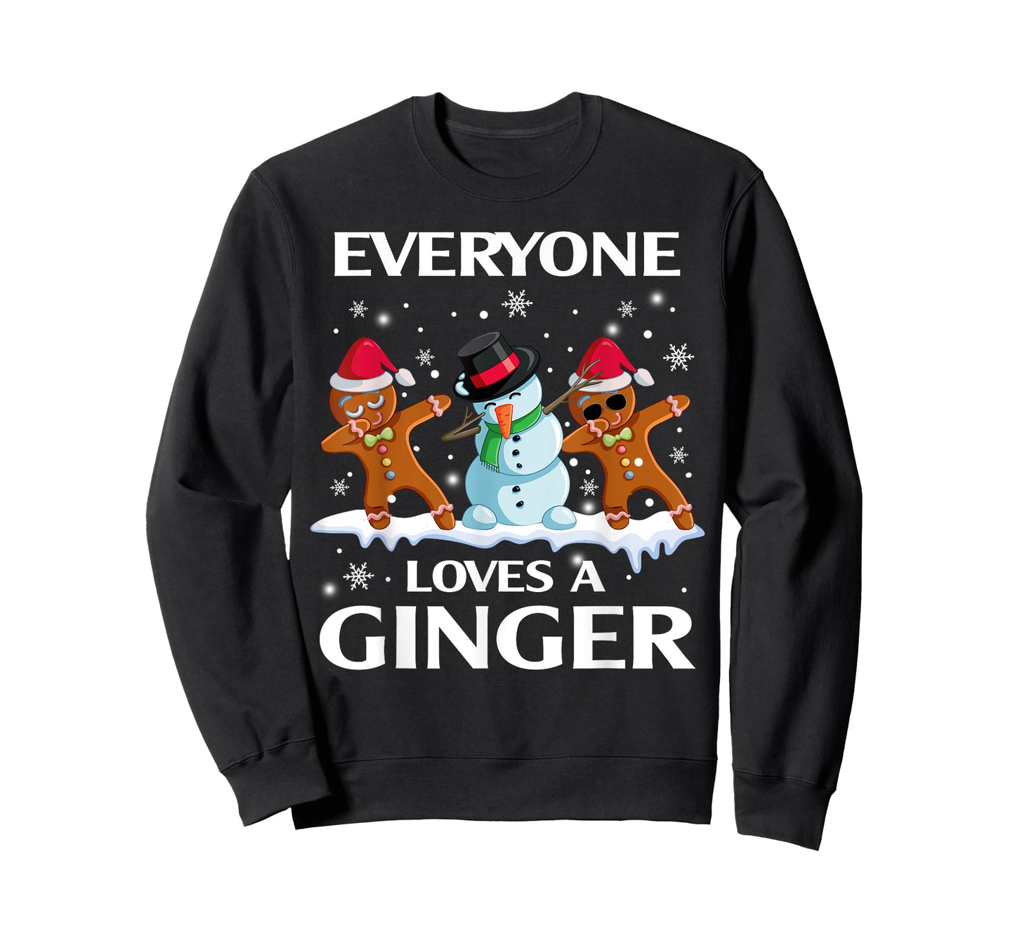 Everyone Loves A Ginger Funny Christmas Costume for Bakers T-Shirt