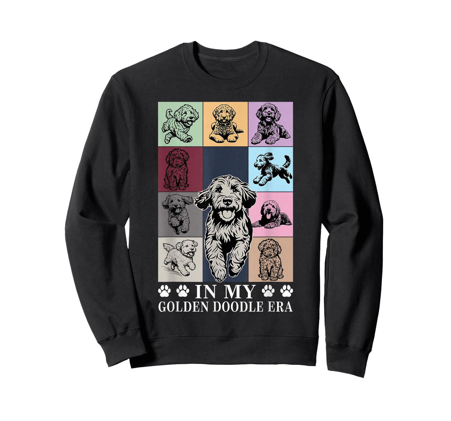 Funny Dog Lovers Quote In My Golden Doodle Era Cool Women T-Shirt
