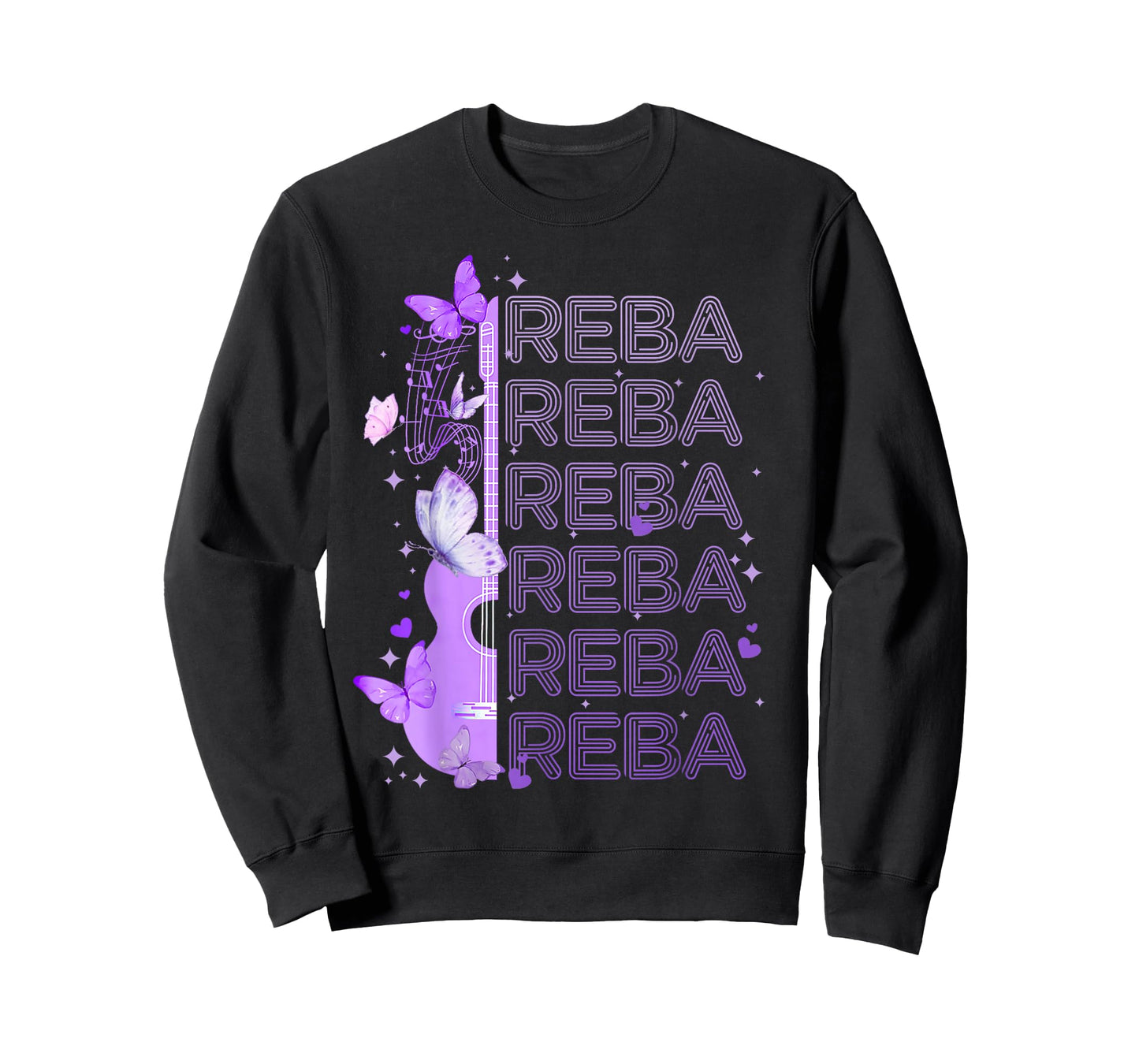 Vintage Reba Name Retro Style 70s 80s First For Men Women T-Shirt
