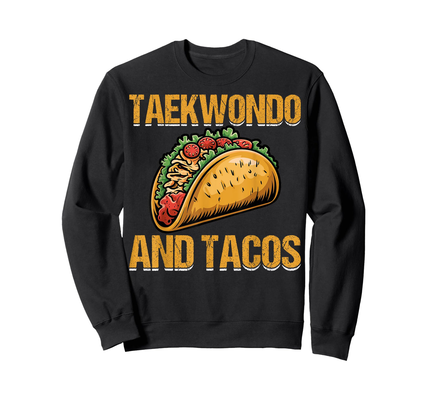 Taekwondo and Tacos - Taco Lover Martial Arts Taekwondo T-Shirt