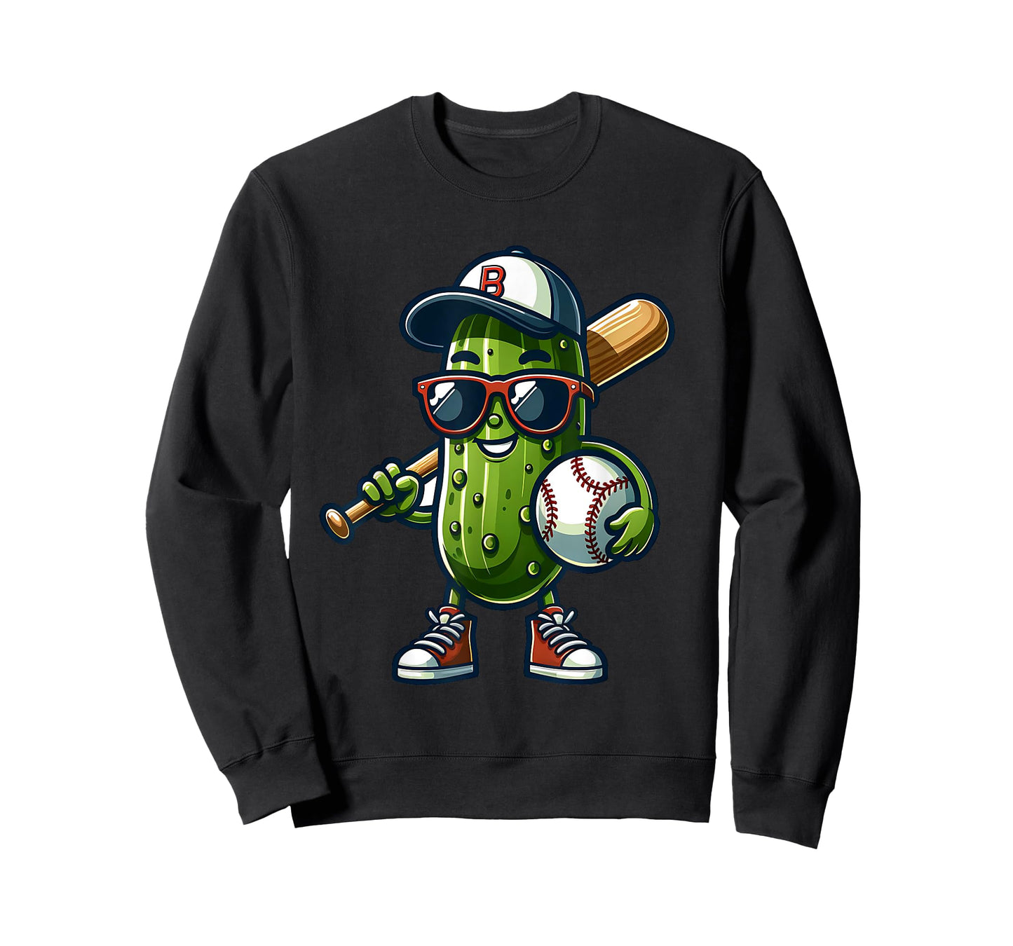 Baseball Cucumber Fun Sporty Charm T-Shirt