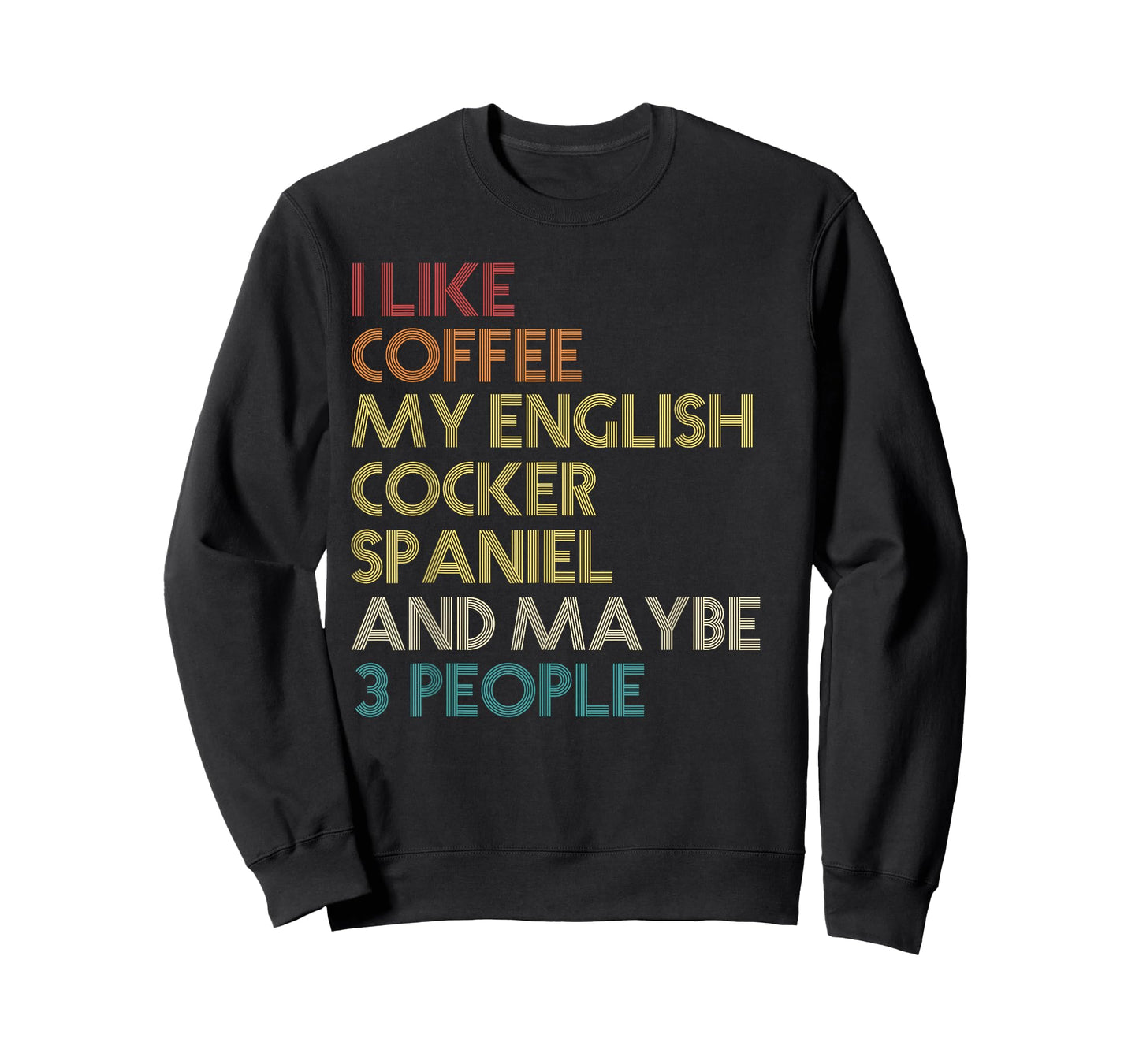 English Cocker Spaniel Dog Owner Coffee Lovers Gift Vintage T-Shirt