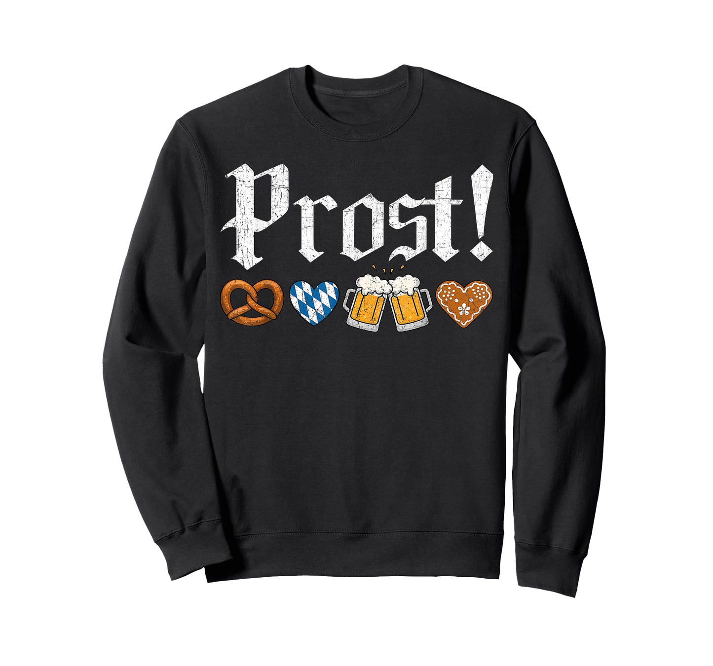 Oktoberfest Drinking Men Women Vintage Prost German T-Shirt