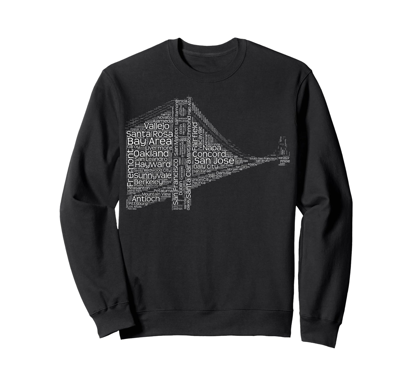 Cities of the Bay Area T-shirt T-Shirt