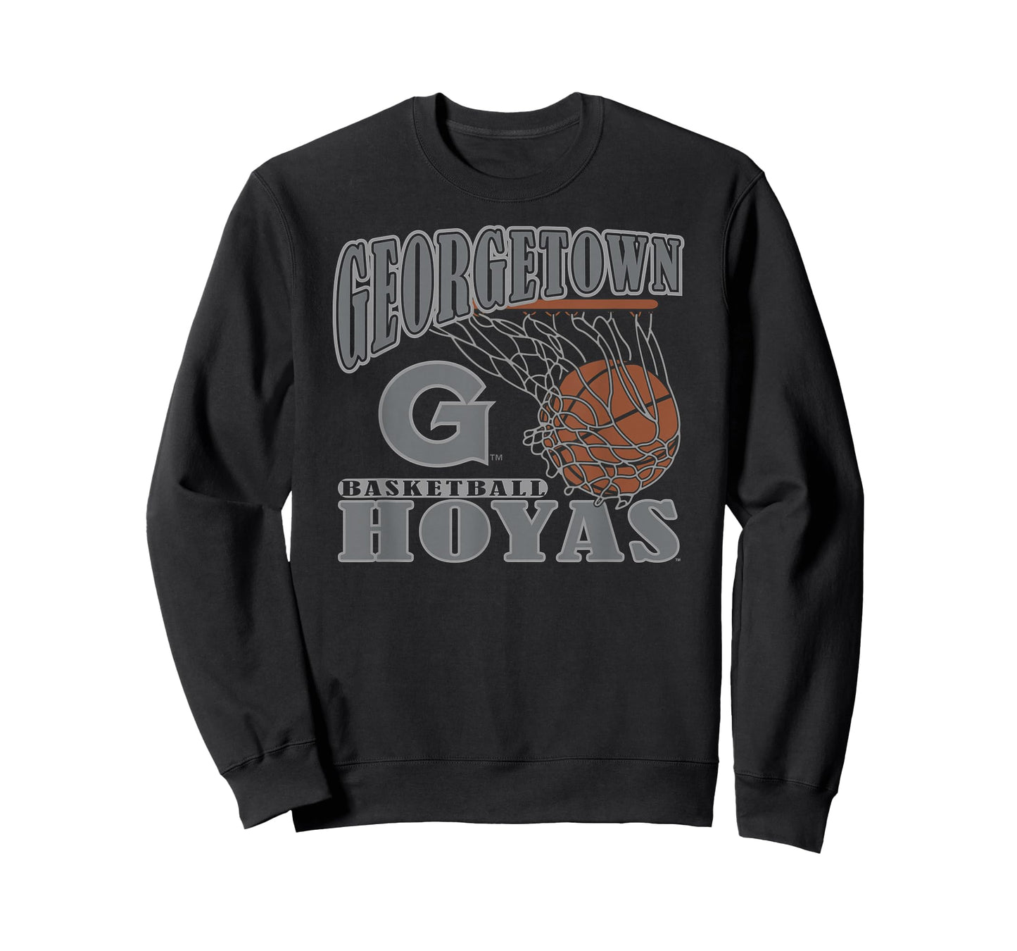 Georgetown Hoyas Basketball Vintage Lift Navy T-Shirt