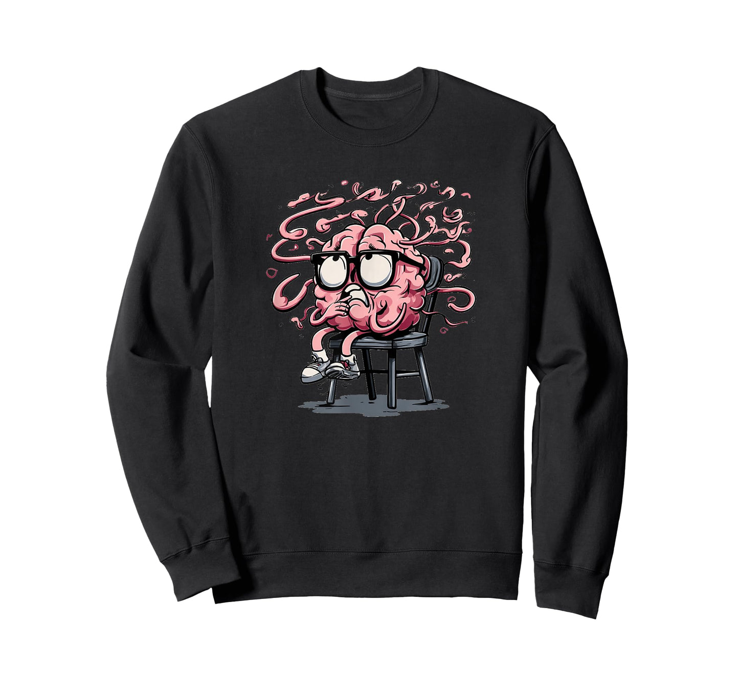 Funny Freaking Out Brain Look T-Shirt