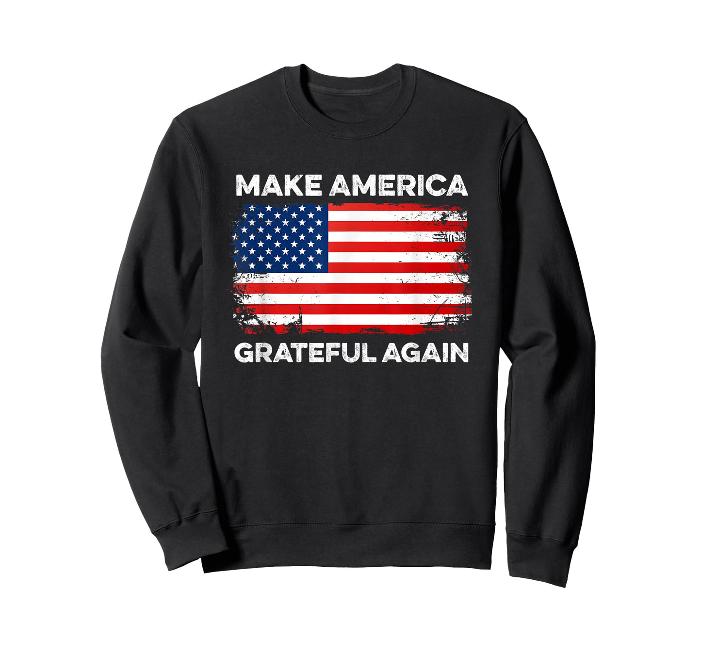 Make America Grateful Again Thanksgiving Funny Patriotic USA T-Shirt for Women Kids Men