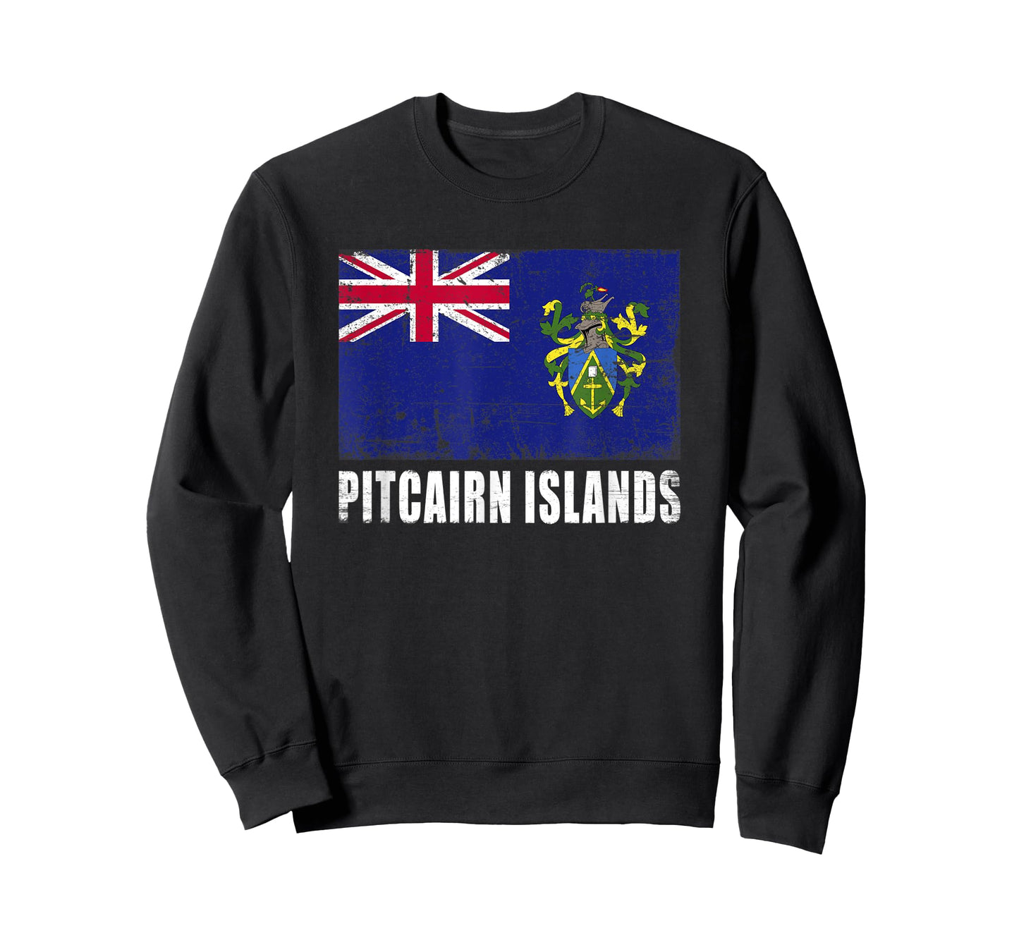 Pitcairn Islands Flag Grunge Country Flag Pitcairn Islands T-Shirt