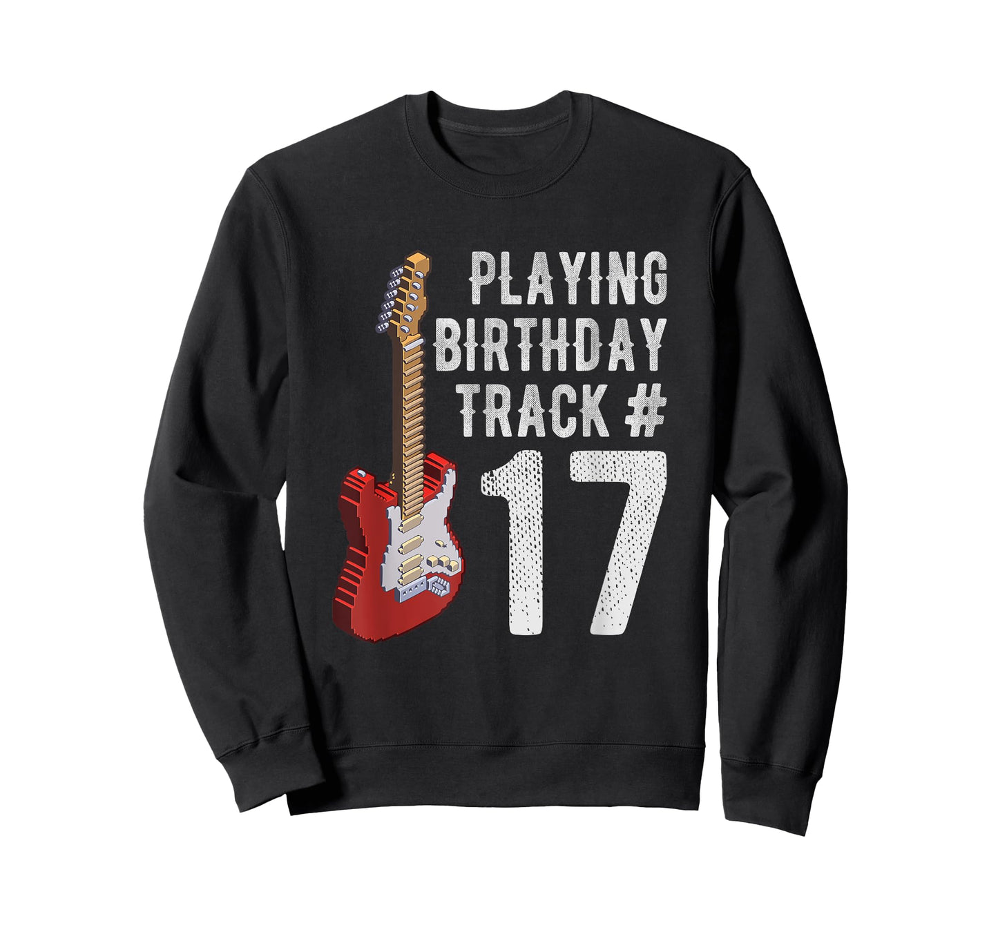 Funny 17th Birthday Guitar Music Lover Birthday Gift Shirt T-Shirt