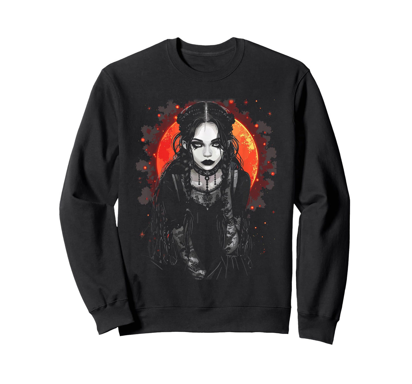 Japanese Gothic Anime Girl Soft Grunge Aesthetic Waifu Otaku T-Shirt