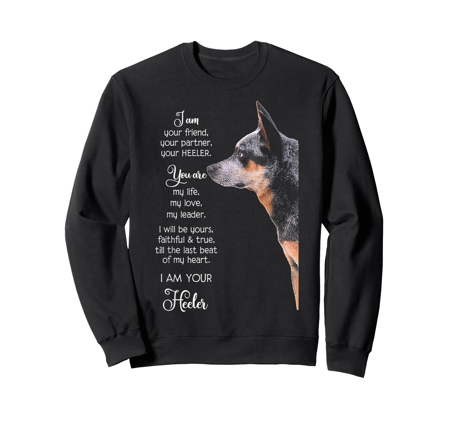 I Am Your Friend Your Partner Your Heeler T-Shirt Small
