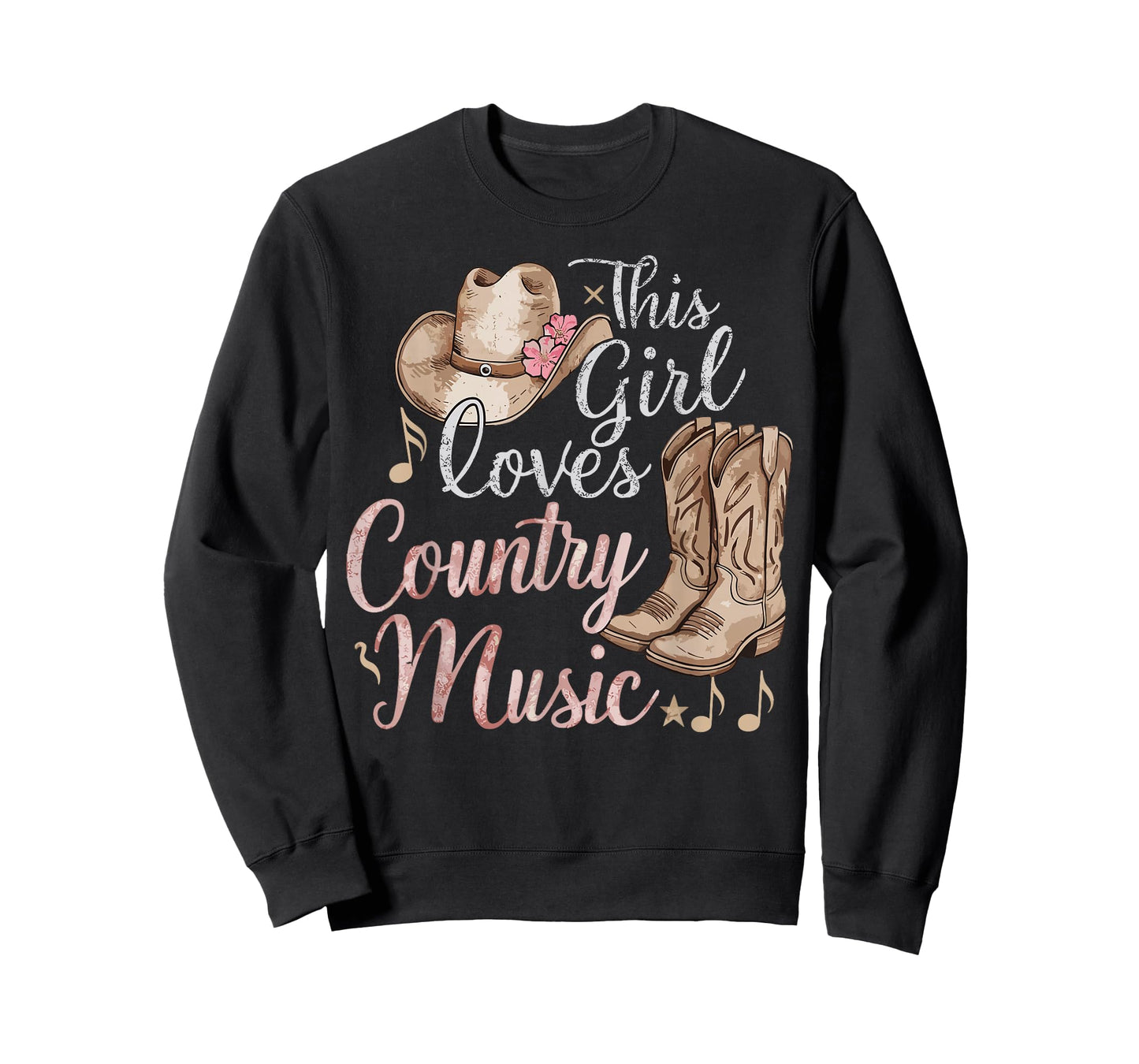 This Girl Loves Country Music T-Shirt