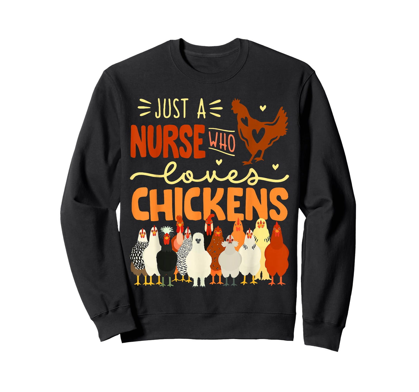 Just A Nurse Who Loves Chickens T-Shirt