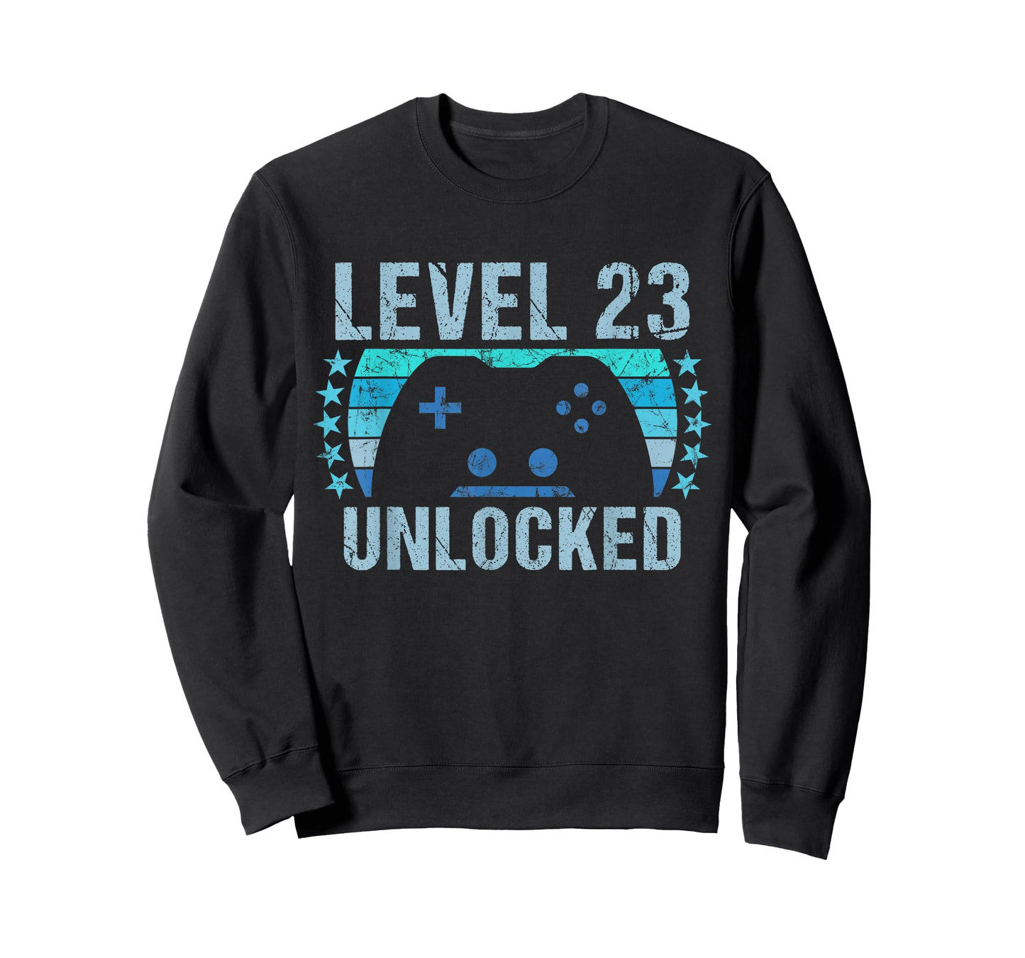Gaming Vintage 23rd Birthday Gift 23 Year Old Boy Girl Gamer T-Shirt