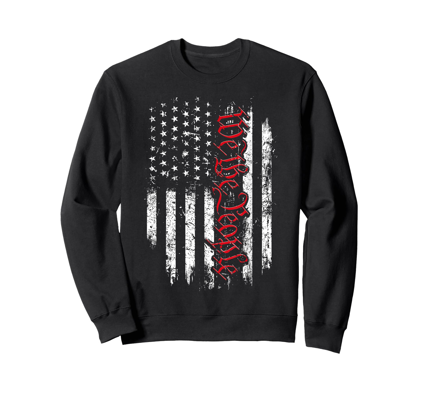We The People American Flag 1776 Patriotic Happy 4th Of July T-Shirt