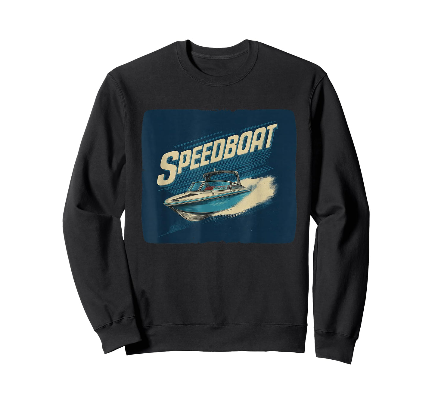 Amazing Speedboat Speech Graphic for Adults and Kids T-Shirt