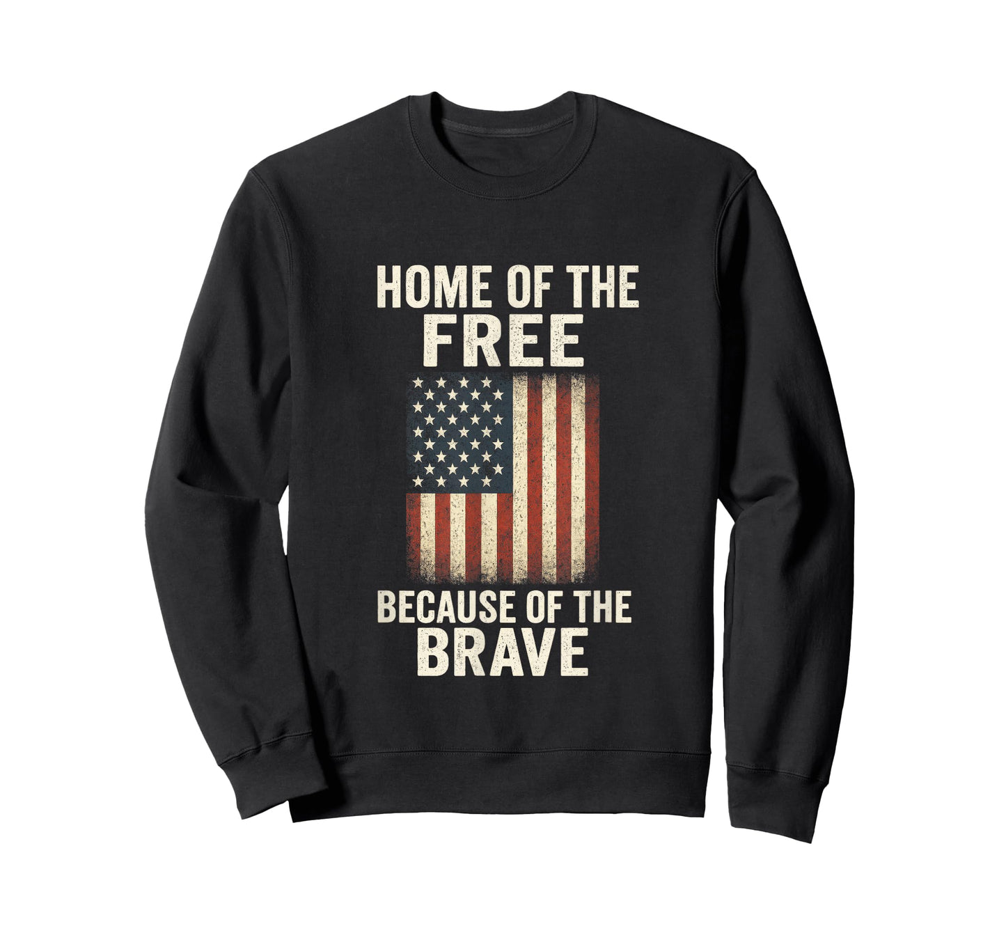 Home of The Free - Veteran USA Flag T-Shirt