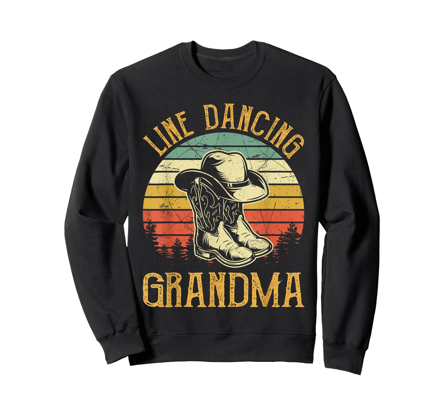 Women Line Dance Grandma Tshirt Dancing Dancer Country Music T-Shirt