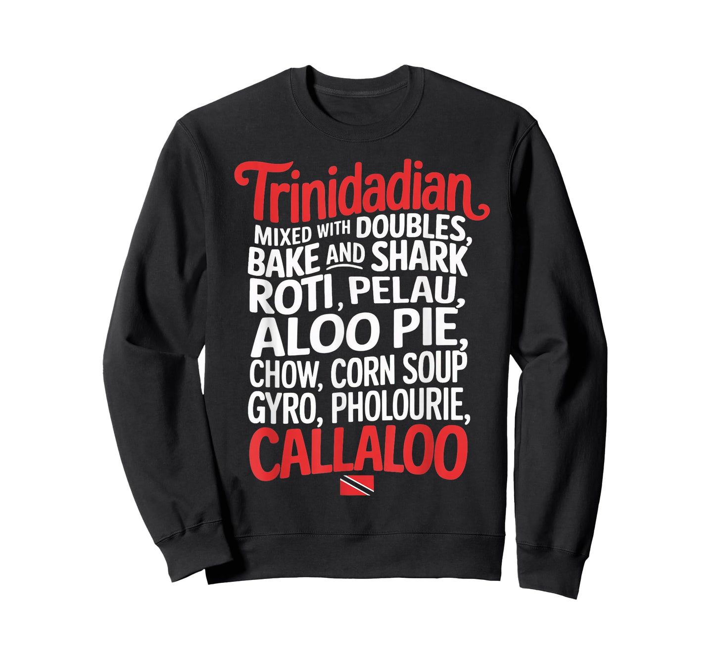 Bake Roti Pelau Trinidad And Tobago Flag Trinidadian T-Shirt