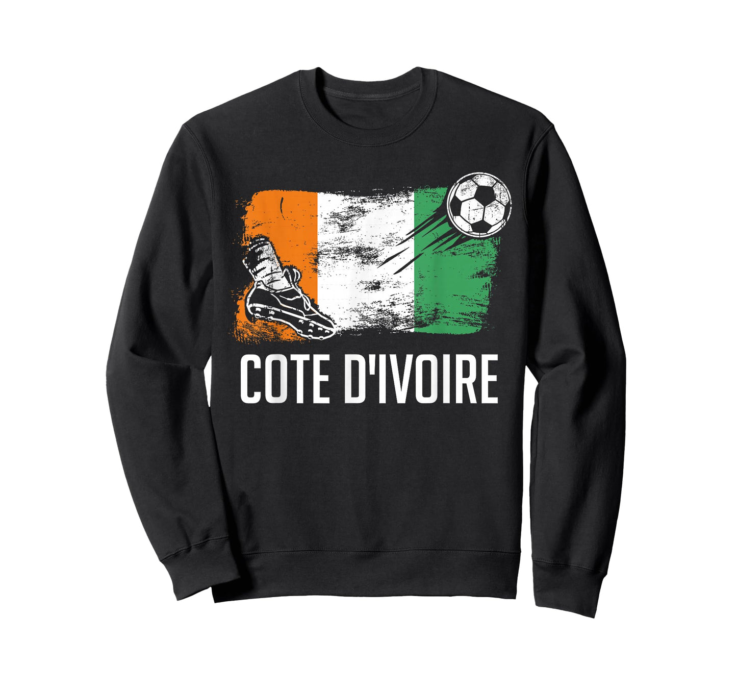 Cote d'Ivoire Flag Jersey Cote d'Ivoire Soccer Team T-Shirt