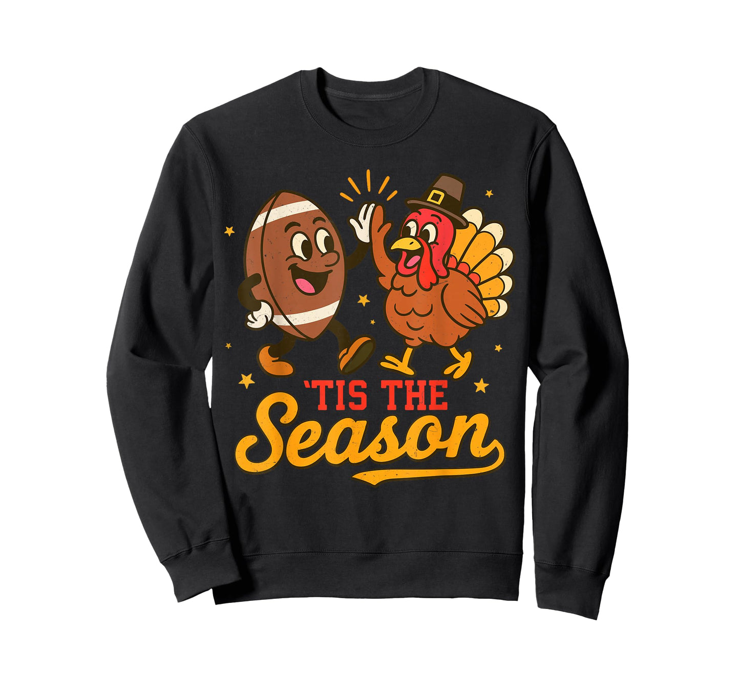 Tis The Season American Football Thanksgiving Turkey Day T-Shirt