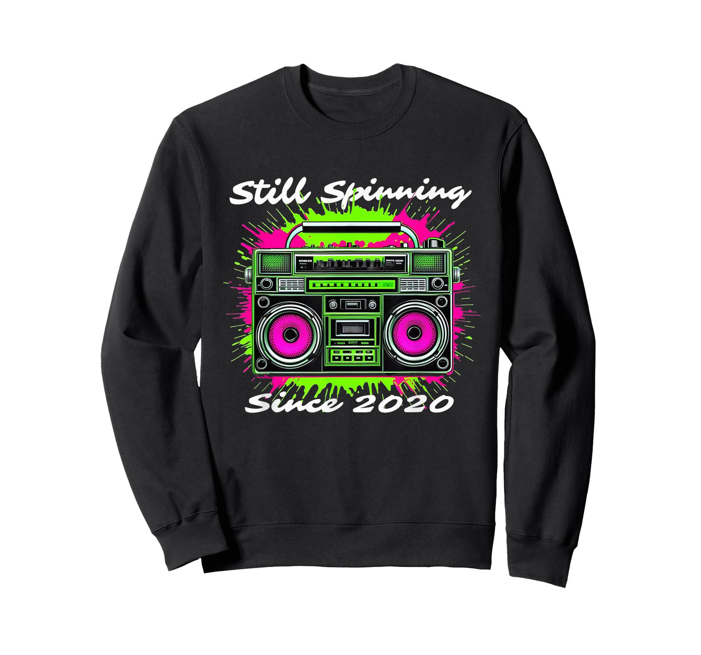 Y2K Home DJ Funny Quarantine Nostalgia Boombox Party T-Shirt