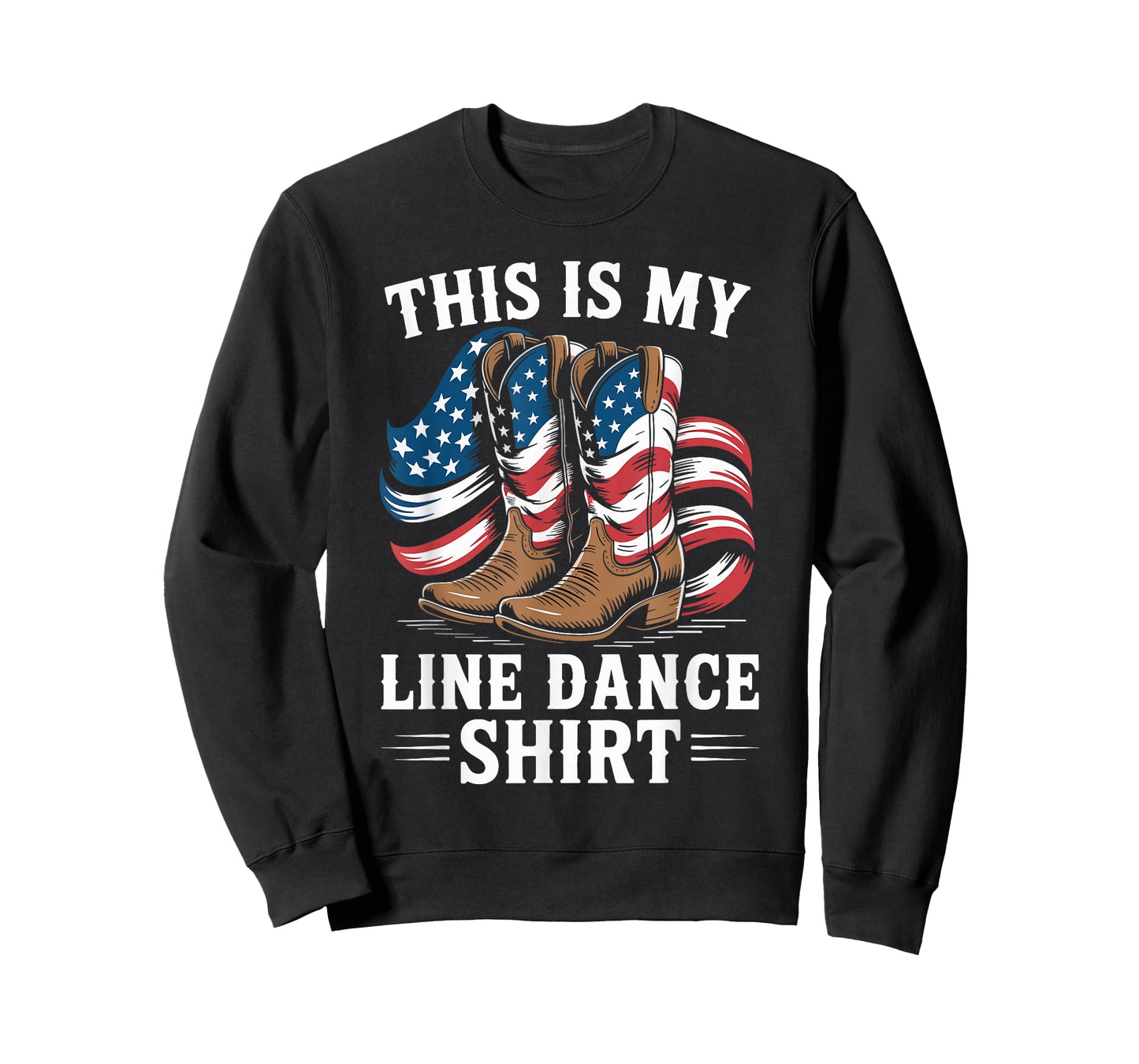 Western Country Music This is My Line Dance T-Shirt