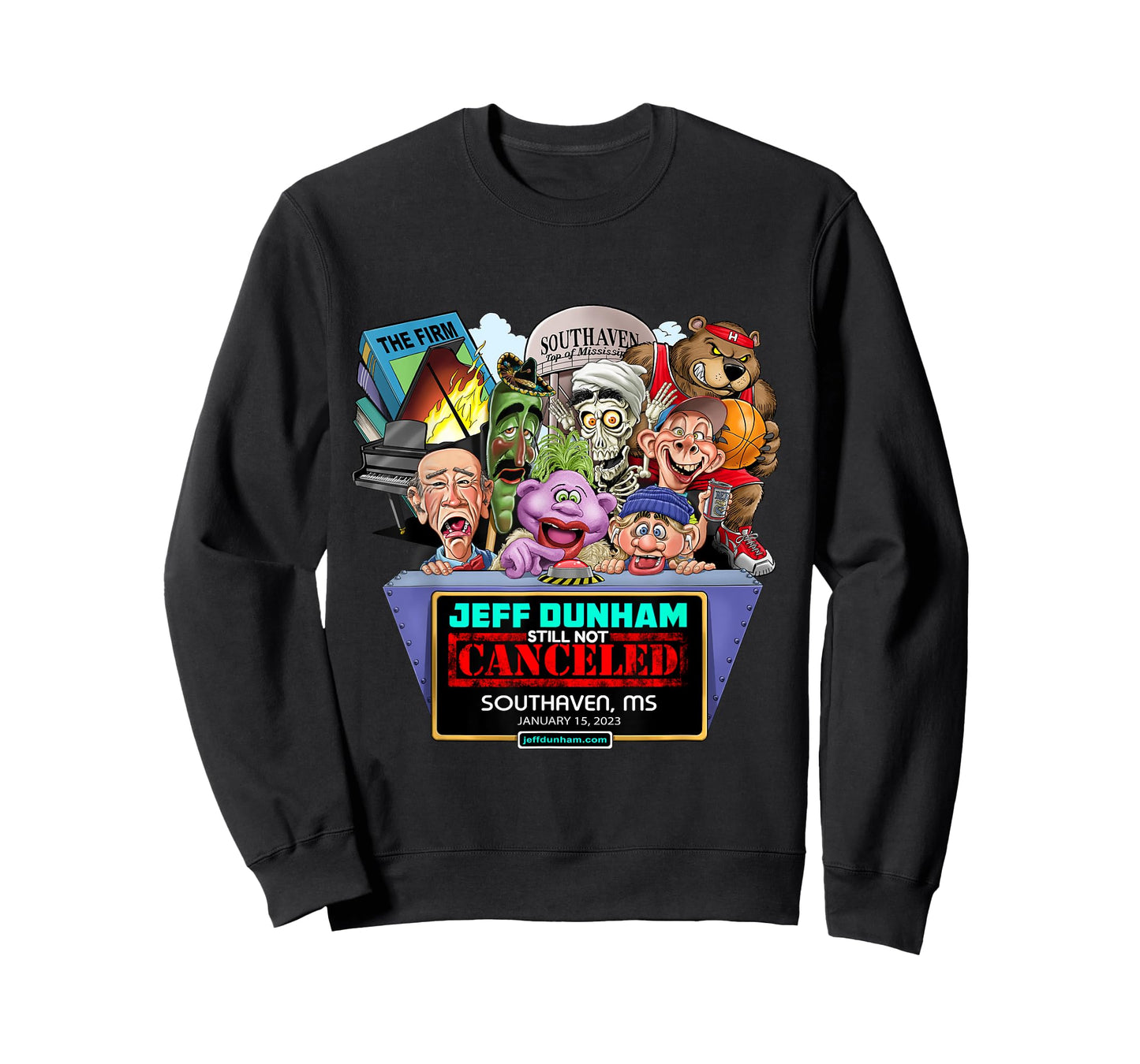 Jeff Dunham Southaven, MS (2023) T-Shirt