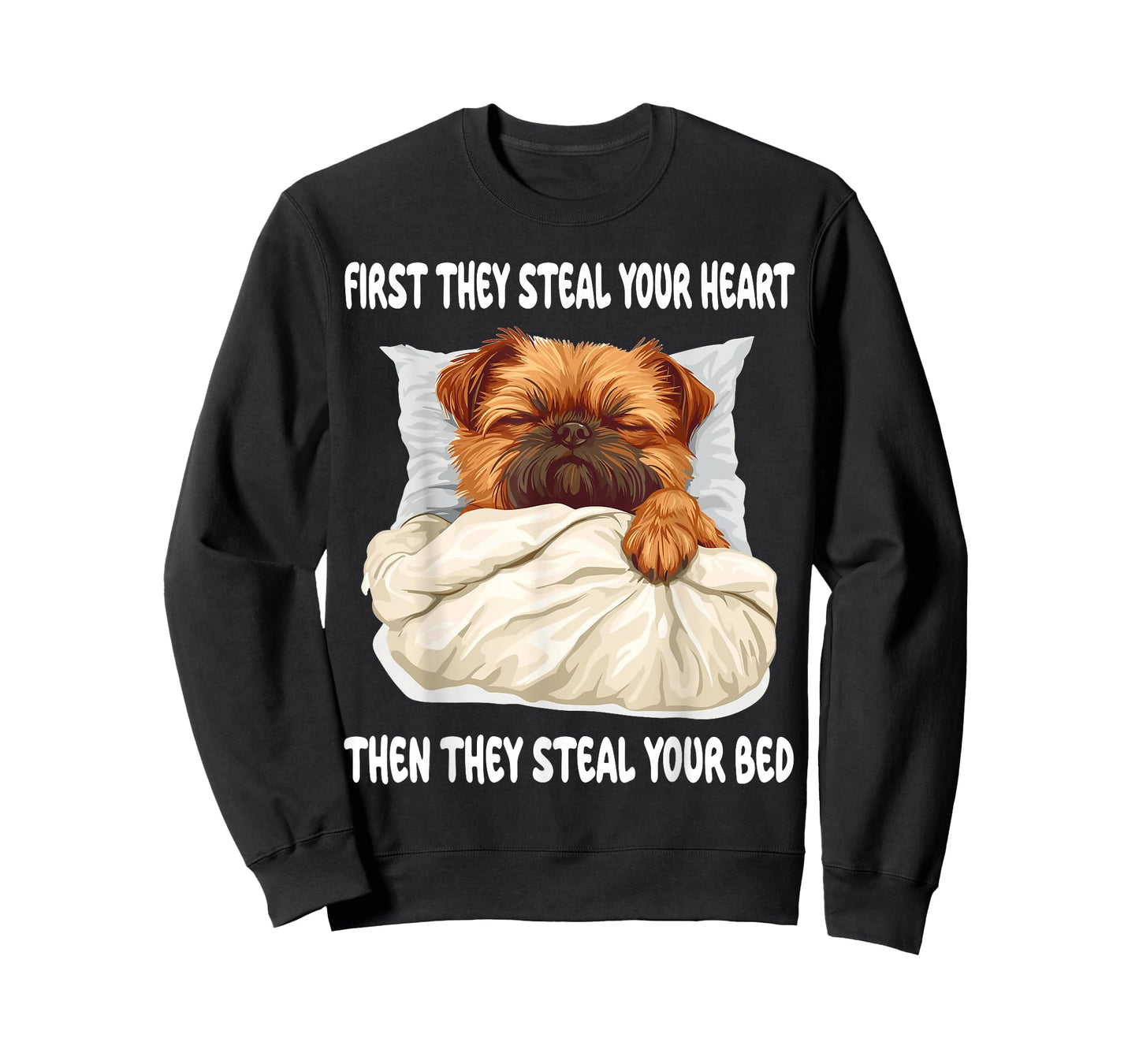 Brussels Griffon Sleeping Pajamas Nightgown T-Shirt
