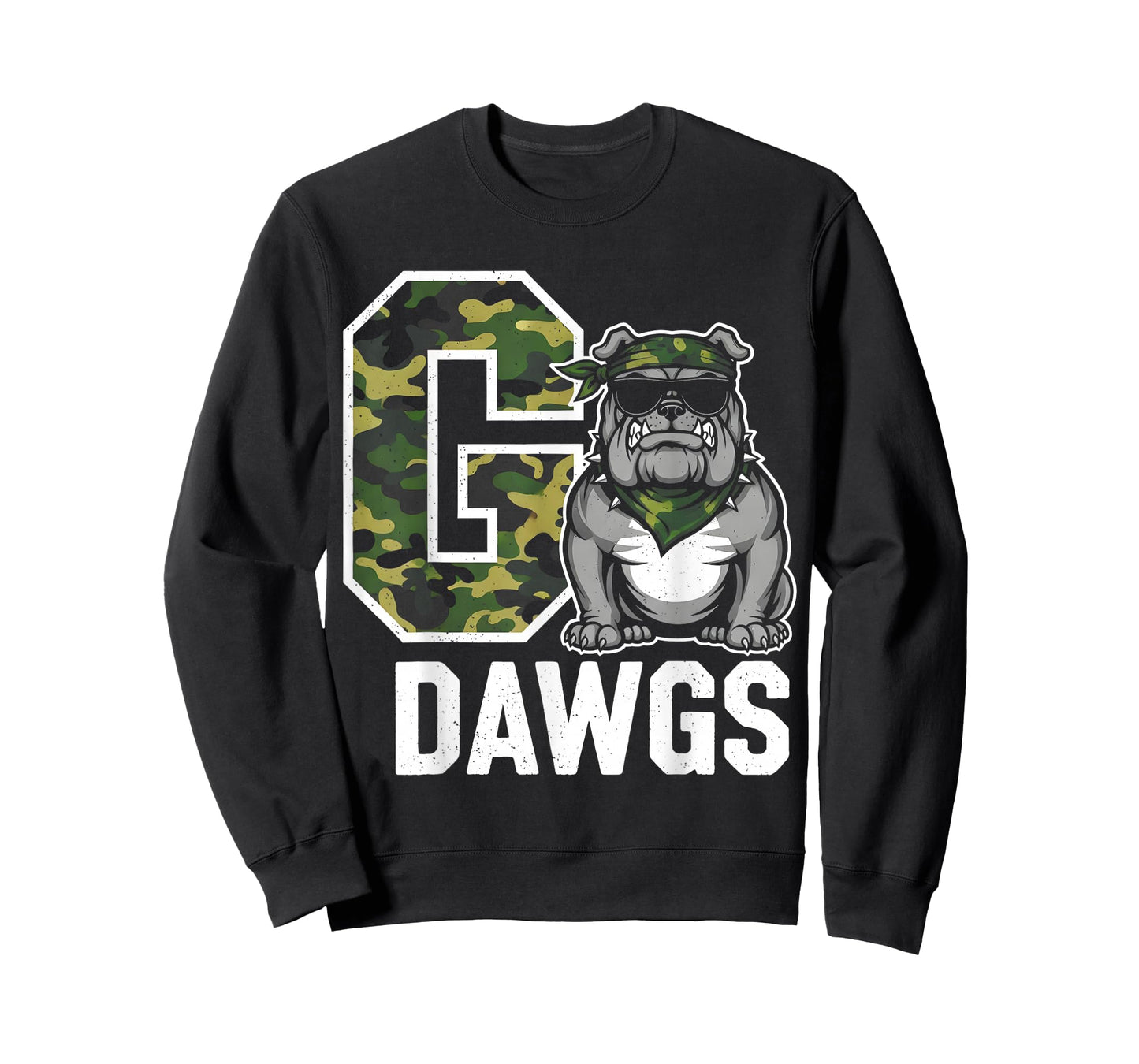 Bulldog Go Dawgs Men Women Kids Boys Youth Girls n T-Shirt